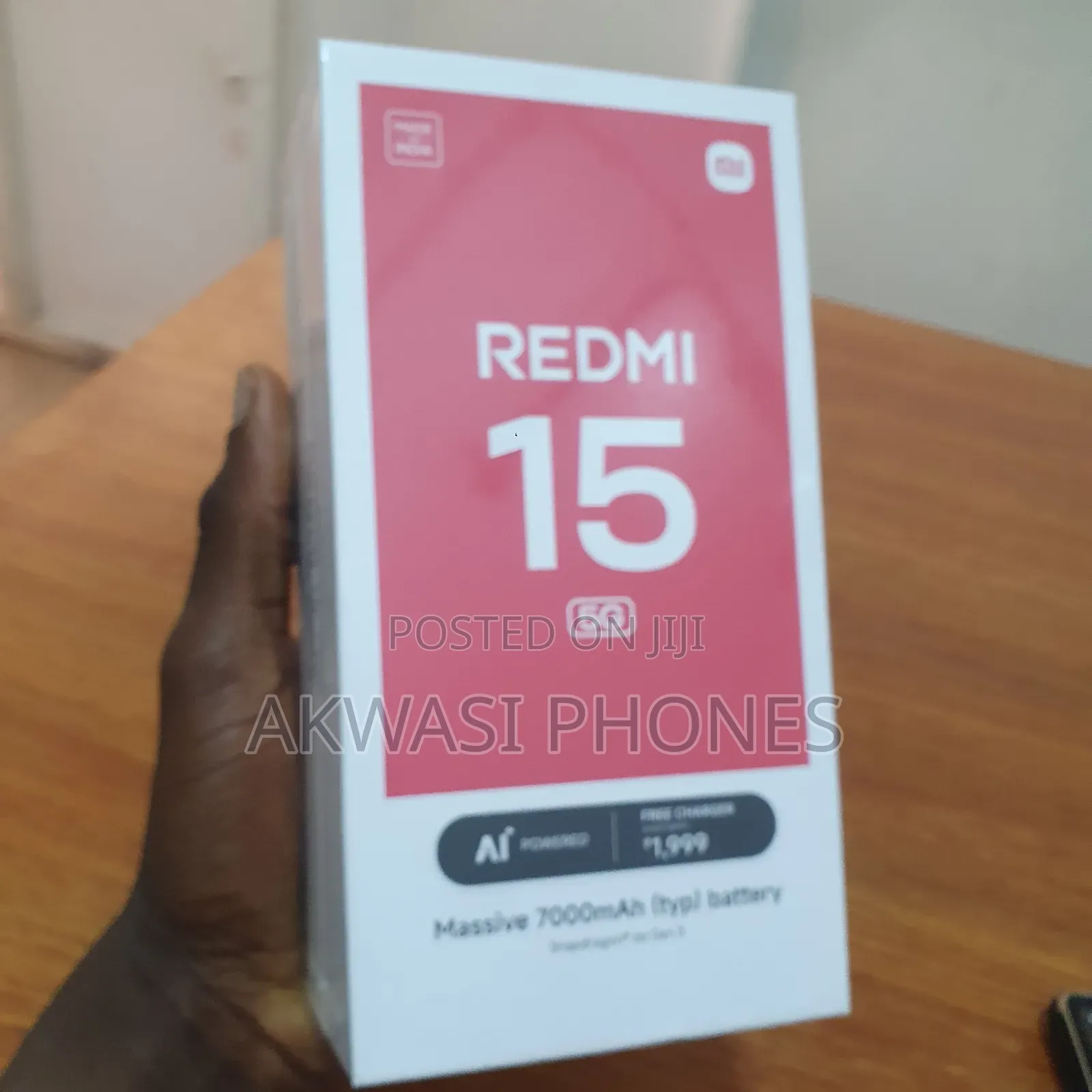 New Xiaomi Redmi 15 5G 256 GB Black