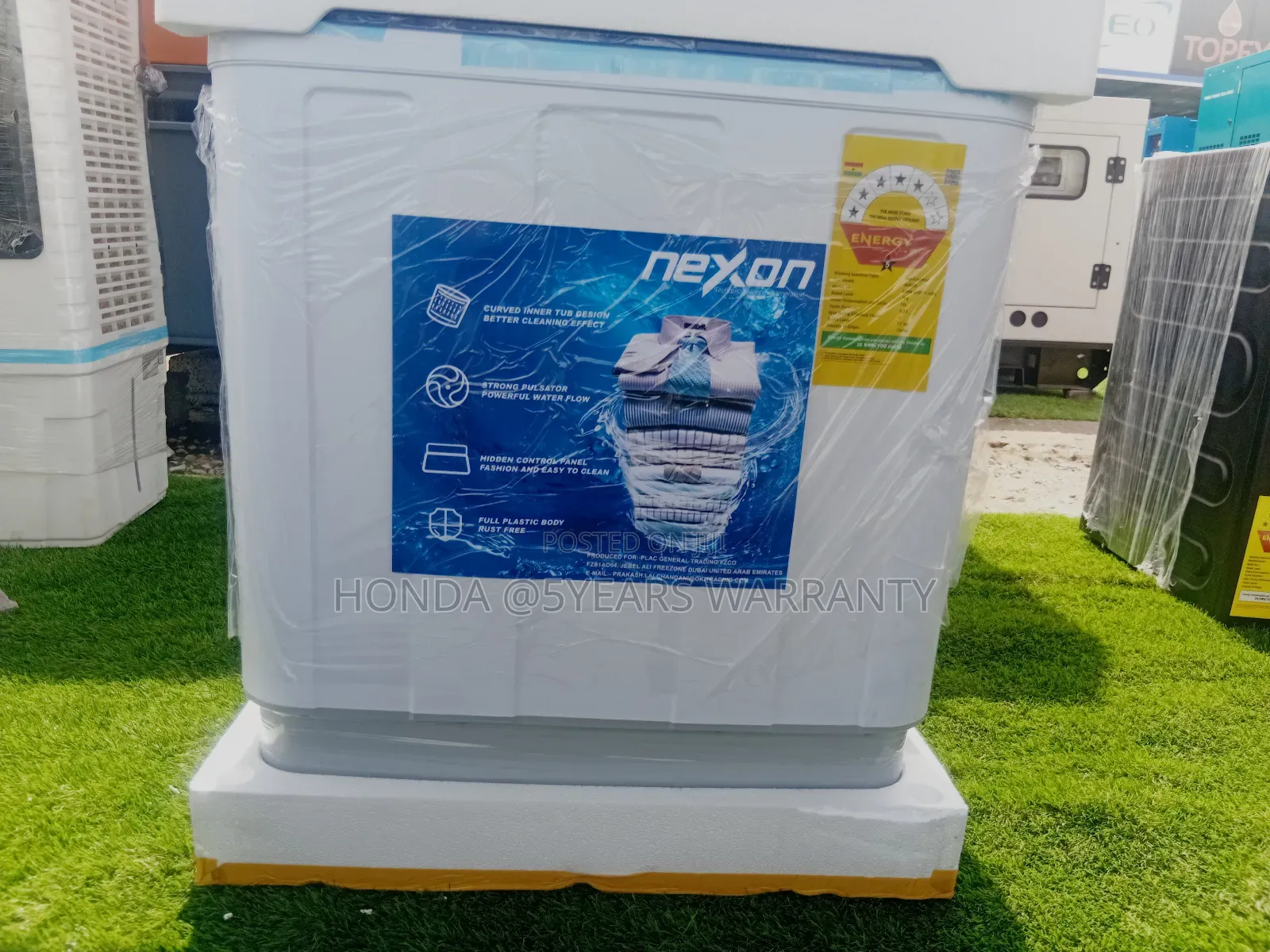 Nexon 7kg Washer – Fast Wash, Energy Saving