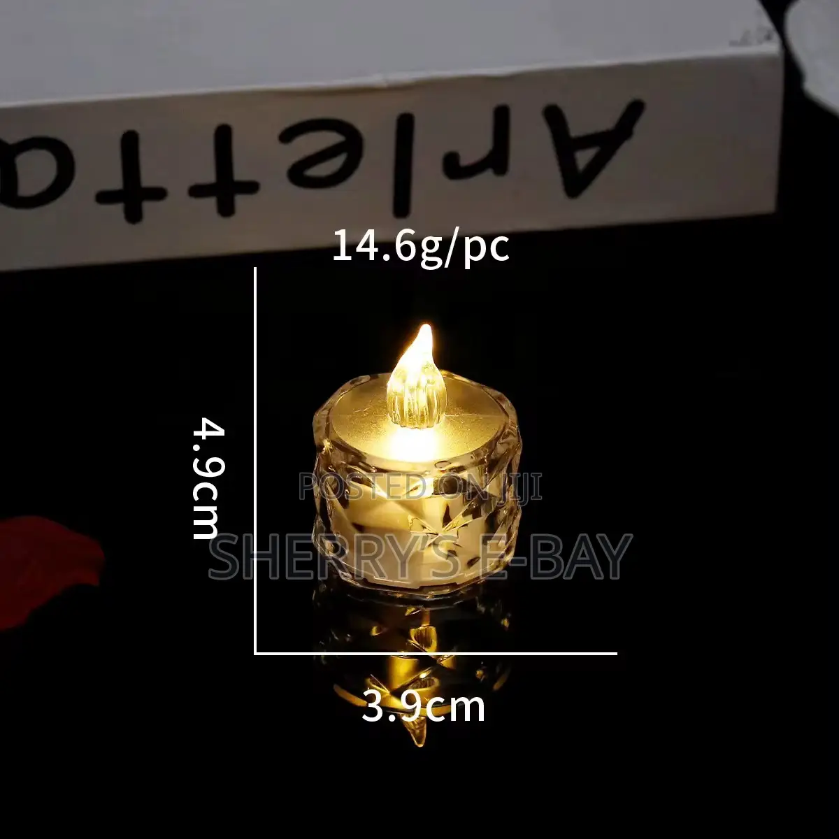Flameless Crystal Candles