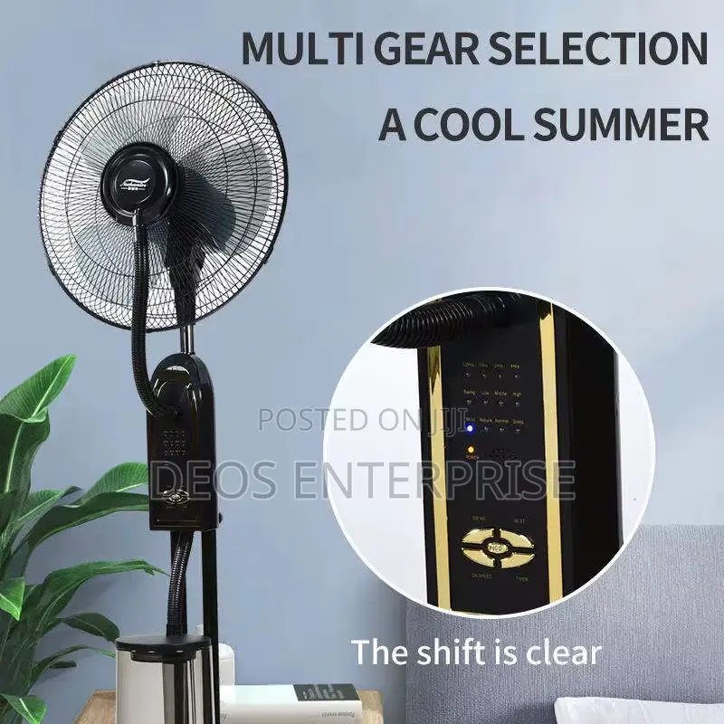 Raf R.936 Powerful Airflow Humidifying Electric Floor Fan