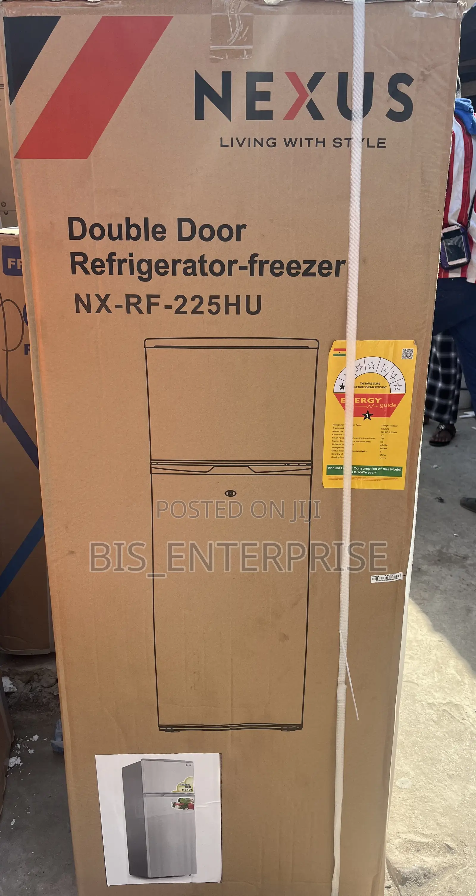 Nexus Refrigerator 208 Liters Double Door