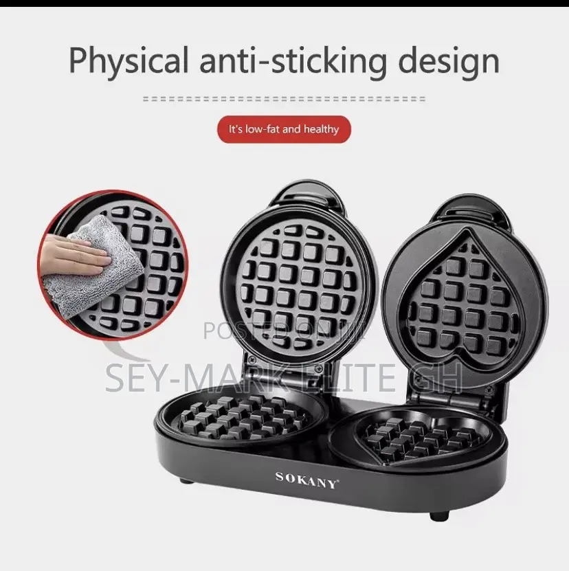 Sokany 2 In1 Waffle Maker