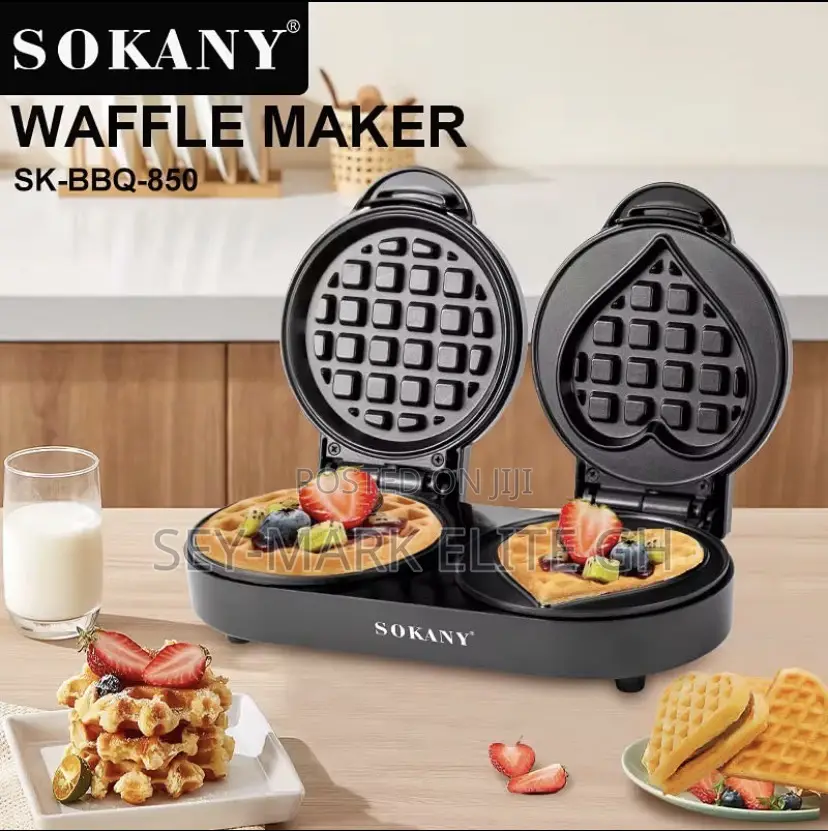 Sokany 2 In1 Waffle Maker
