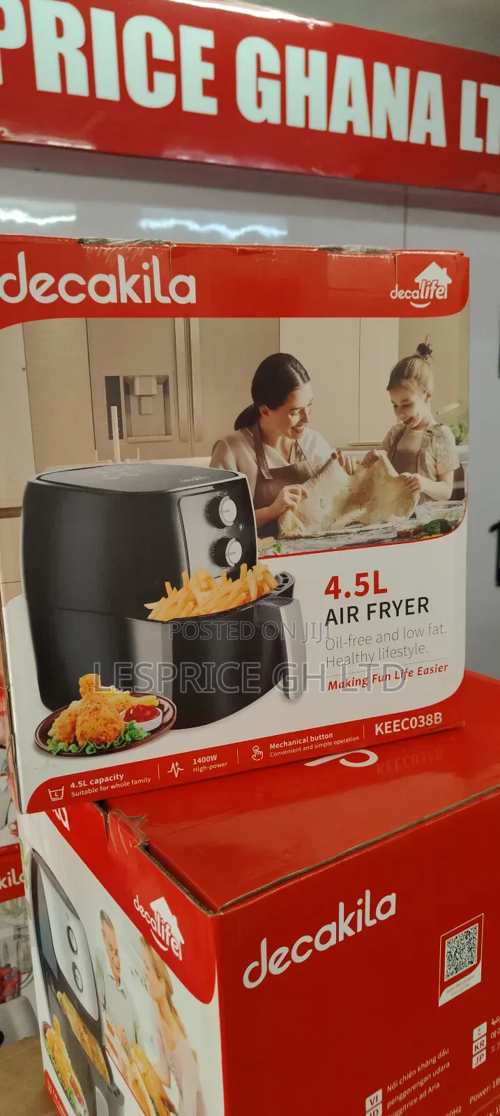 Decakila Air Fryer 4.5l