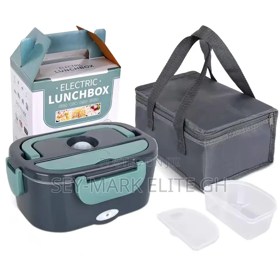 Portable Electric Lunch Box Warmer With Bag