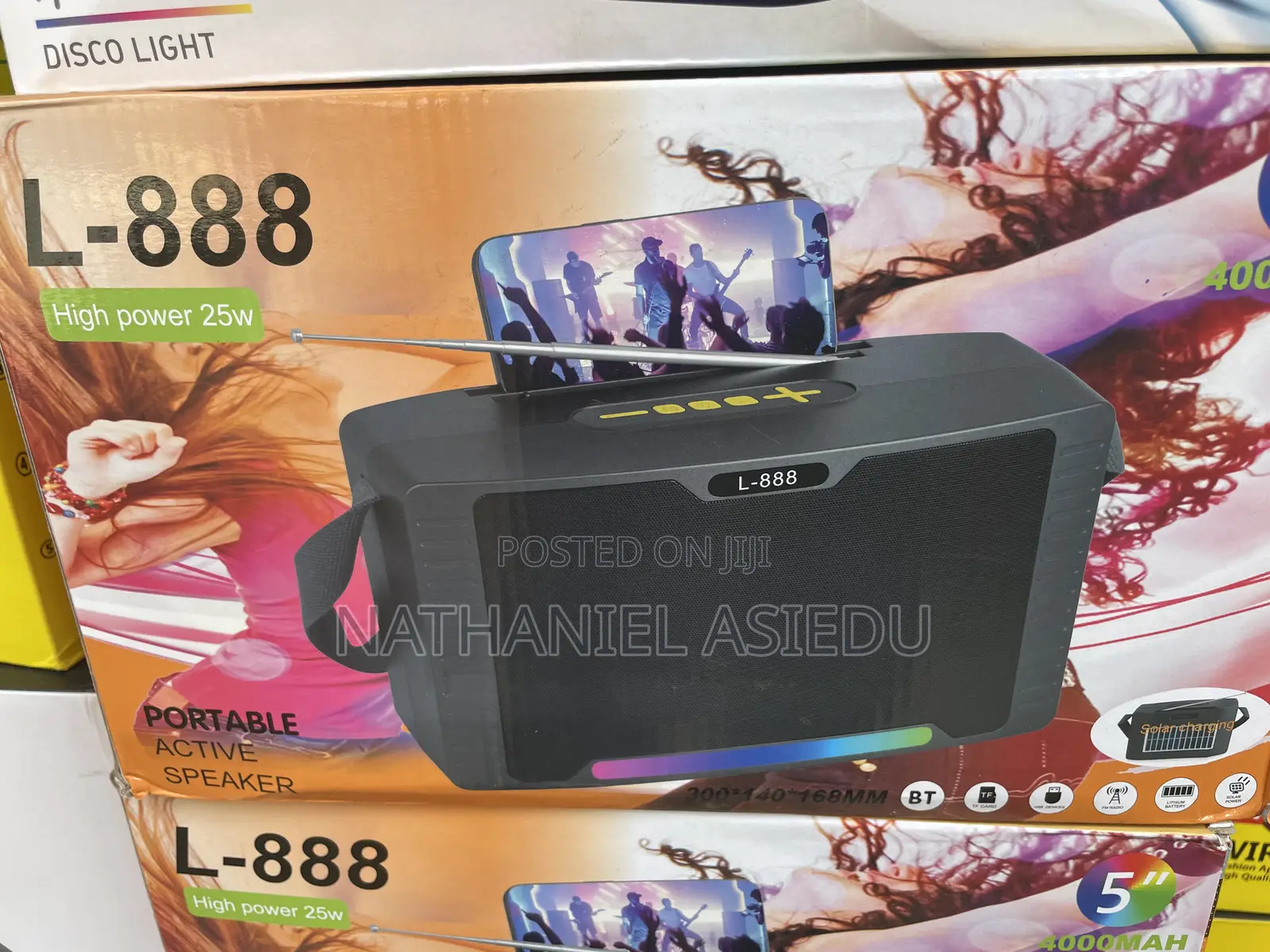 Boombest L-888 Portable Wireless Speaker.
