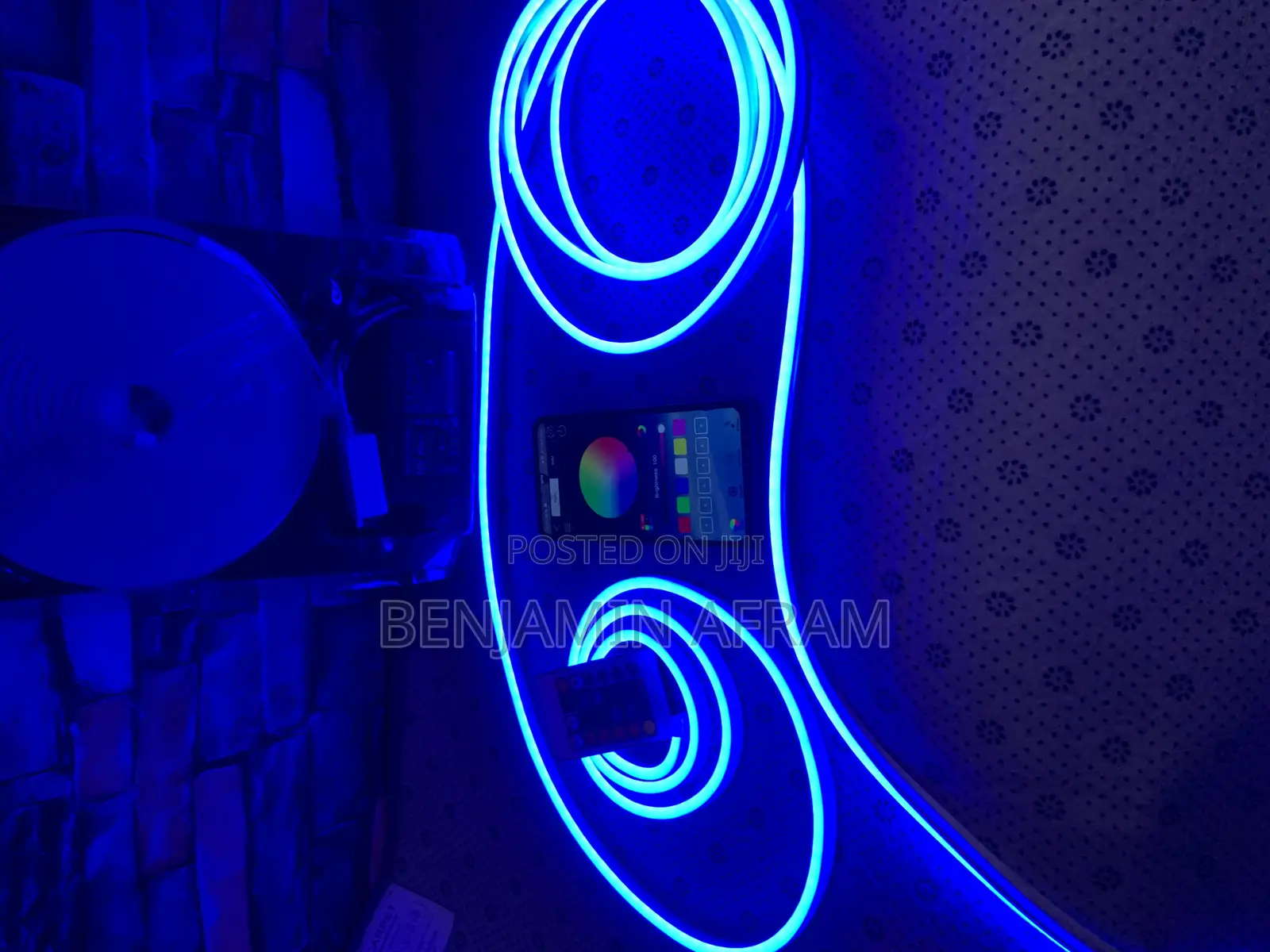 The Neon Edge Lights With Bluetooth Control