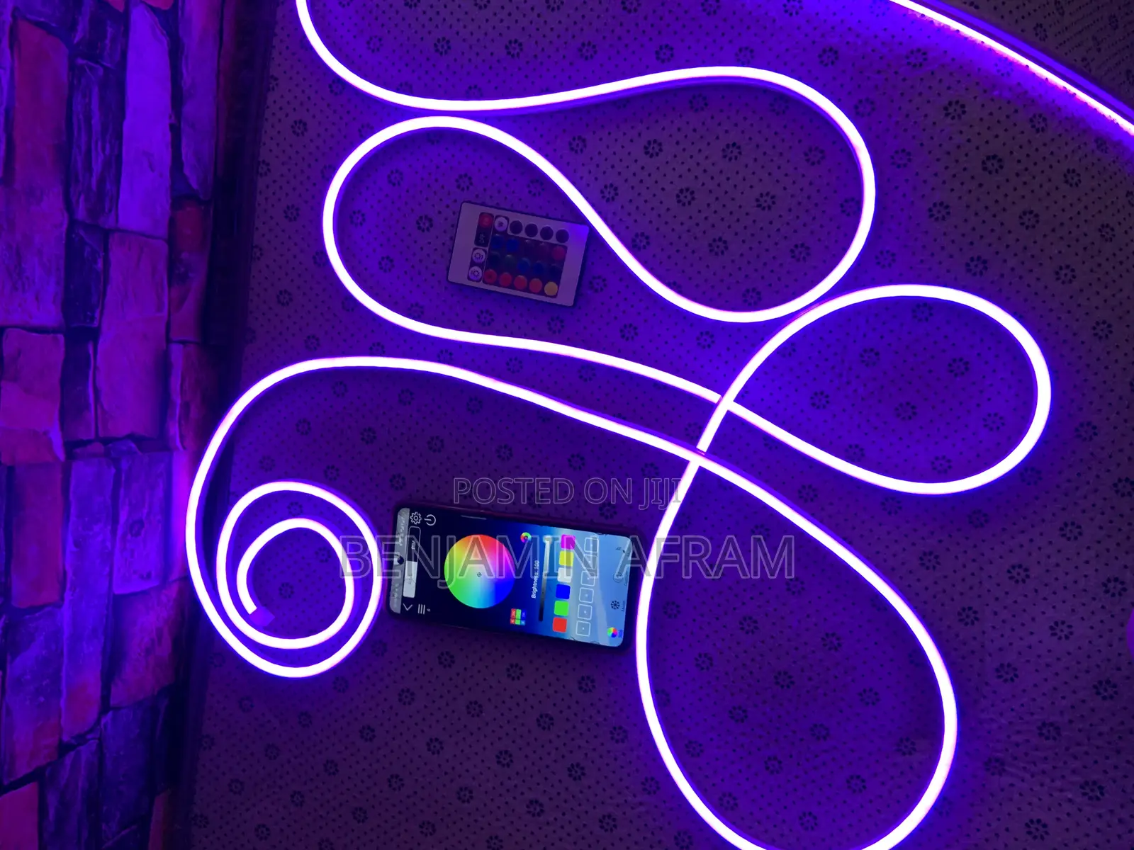 Color Changing Neon Strip Light