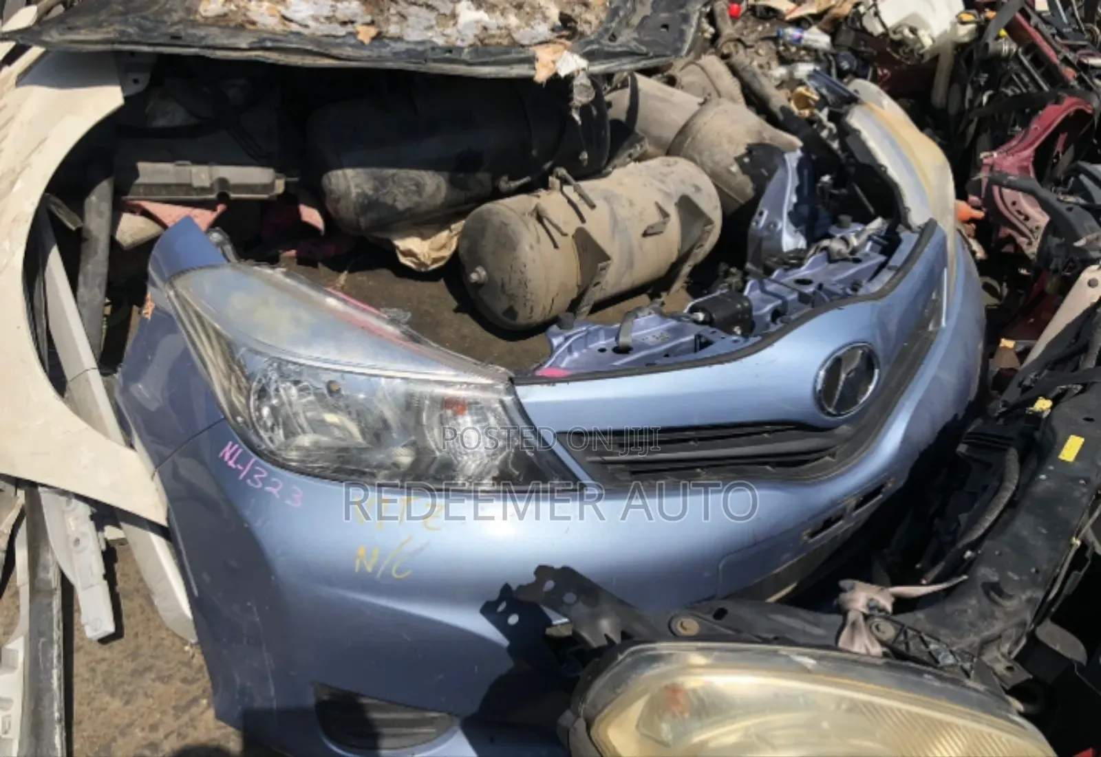 Toyota Vitz/Yaris Front Cut 2012-2015