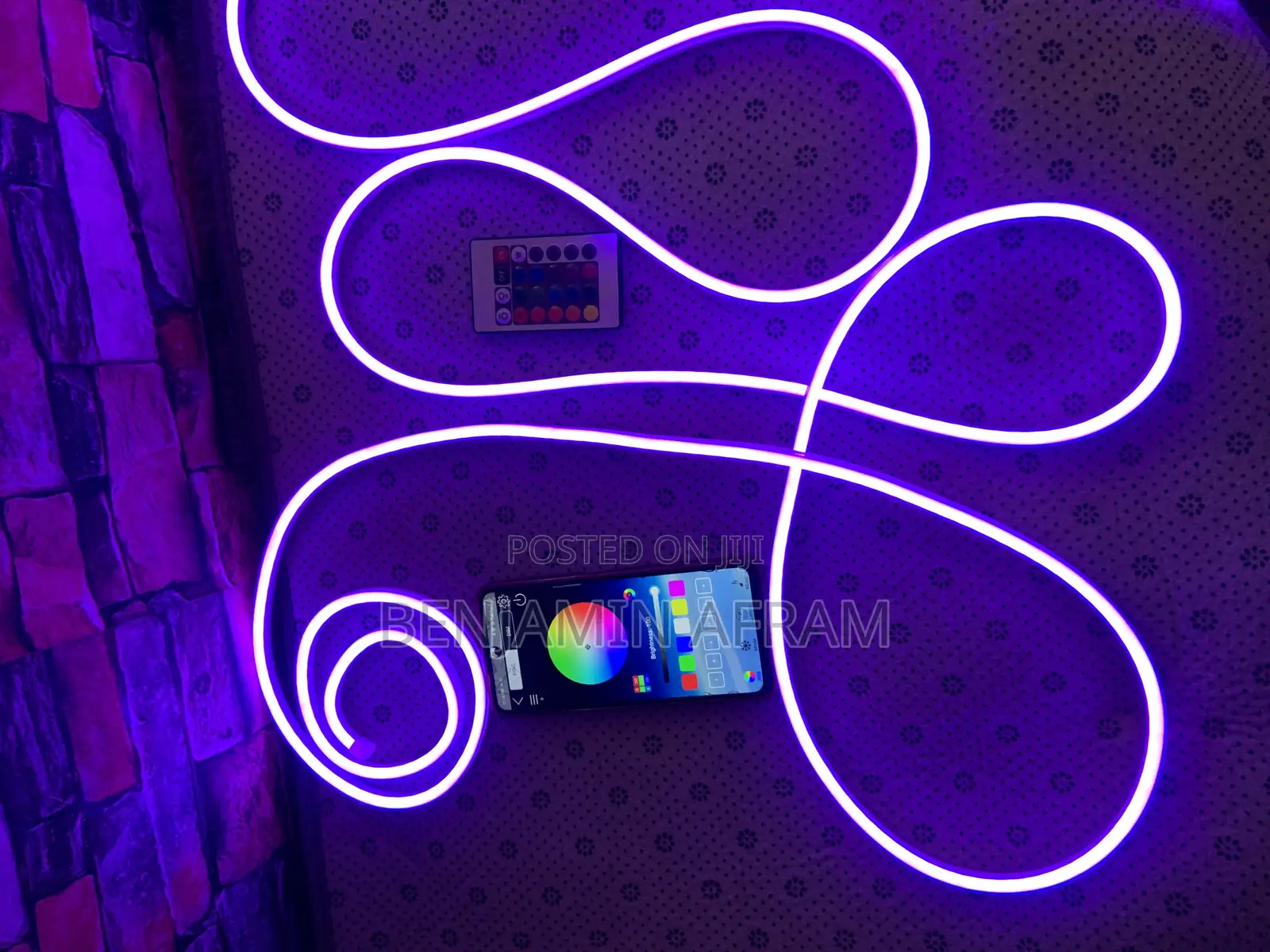 Color Changing Neon Strip Light