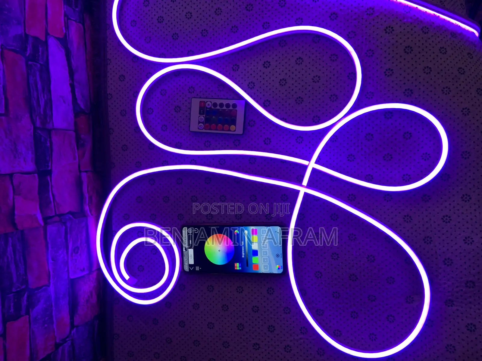 Color Changing Neon Strip Light