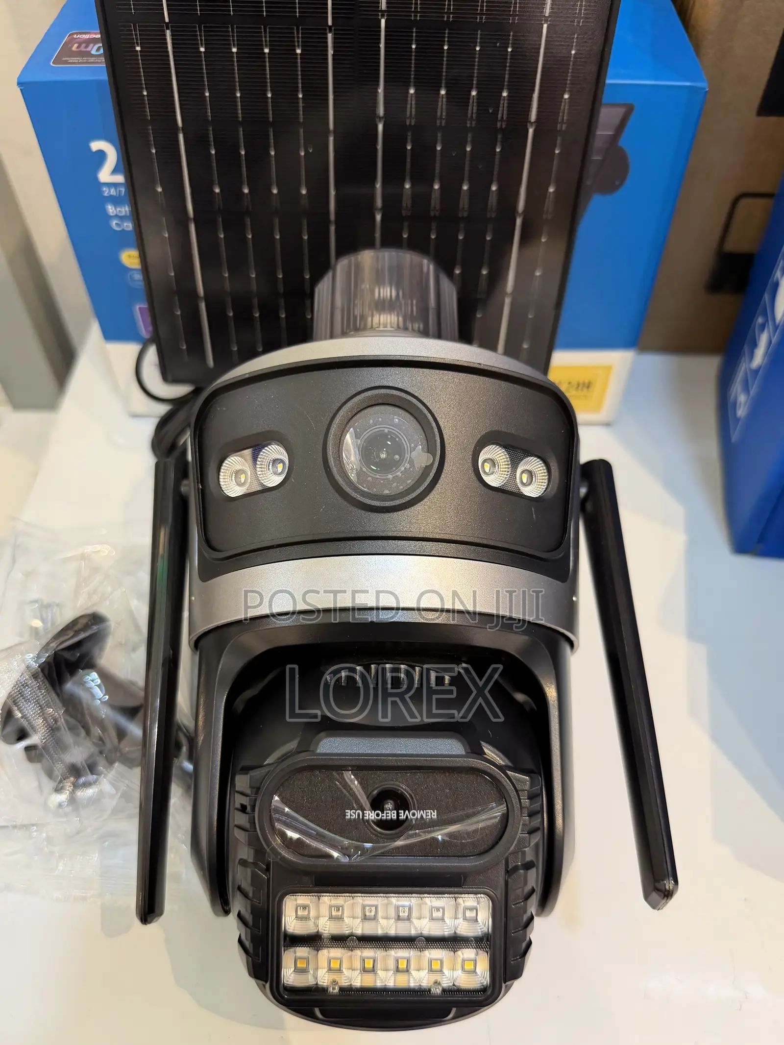 Solar Camera PTZ 4g Sim Icsee App 24/7 Recording 2 Way Talk Full Color