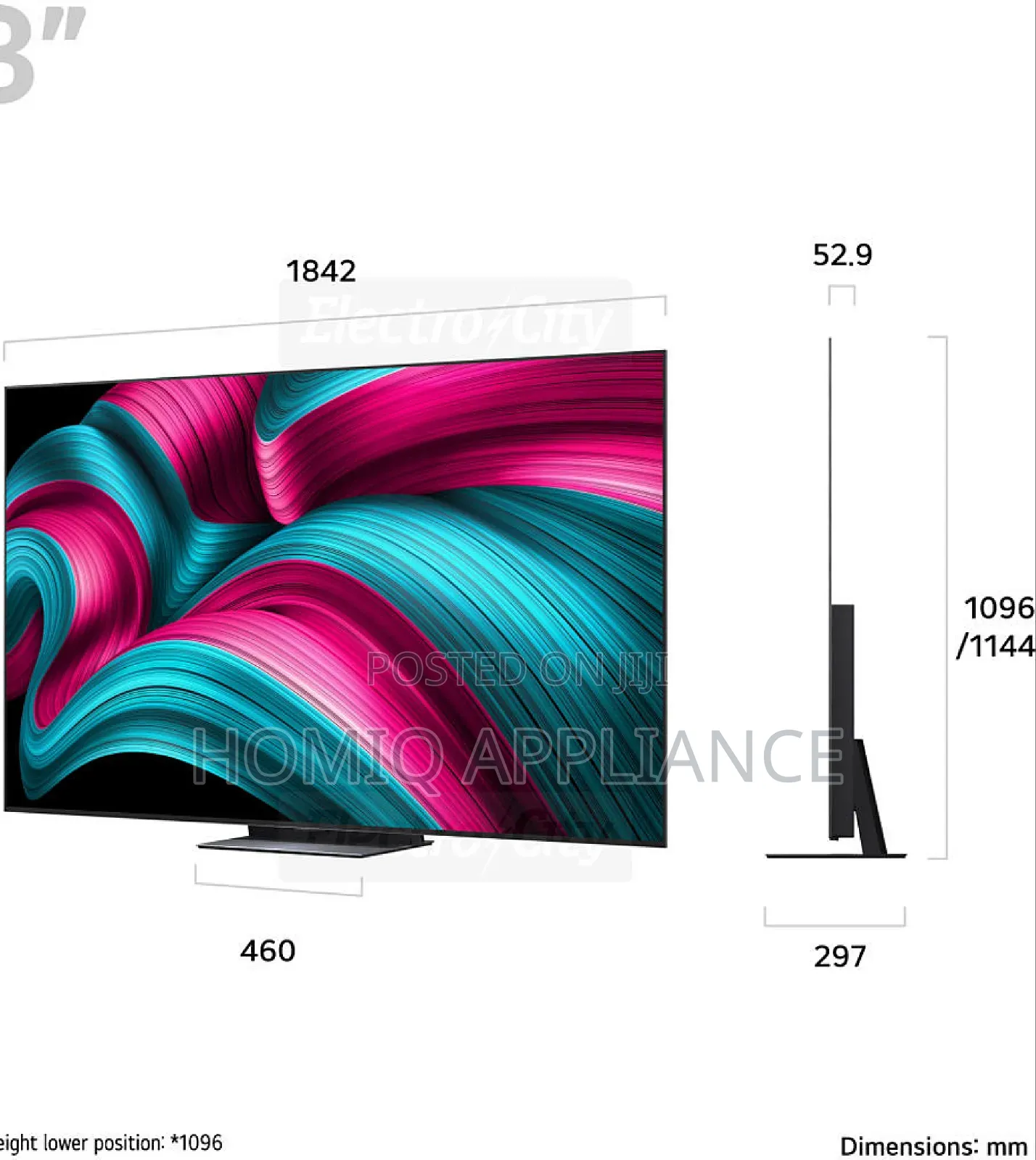 Lg 83-Inch Class Oled Evo Ai C5 Series Smart Tv