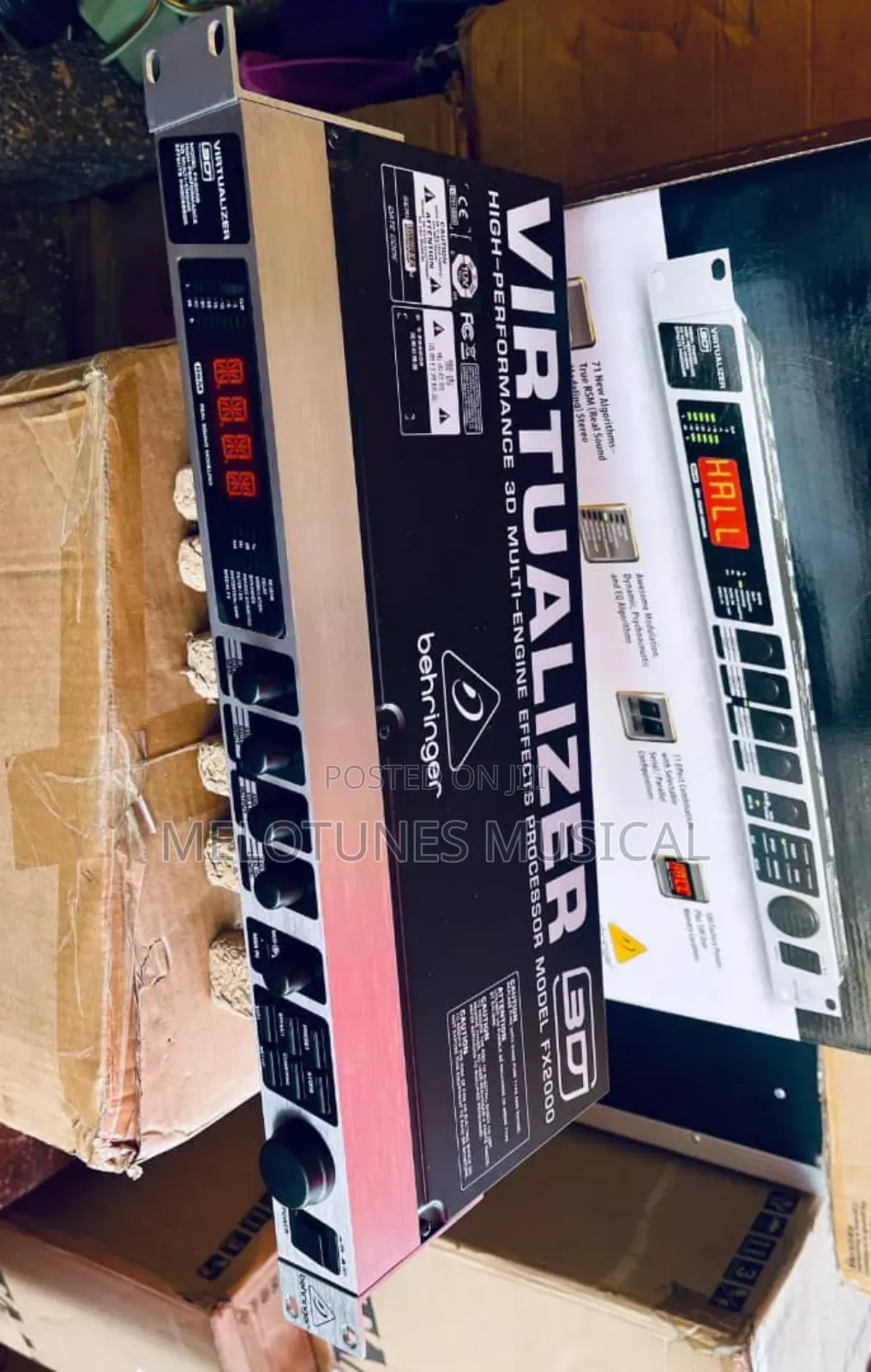Behringer Virtualizer 3d Fx2000 Multi-Effects Processor