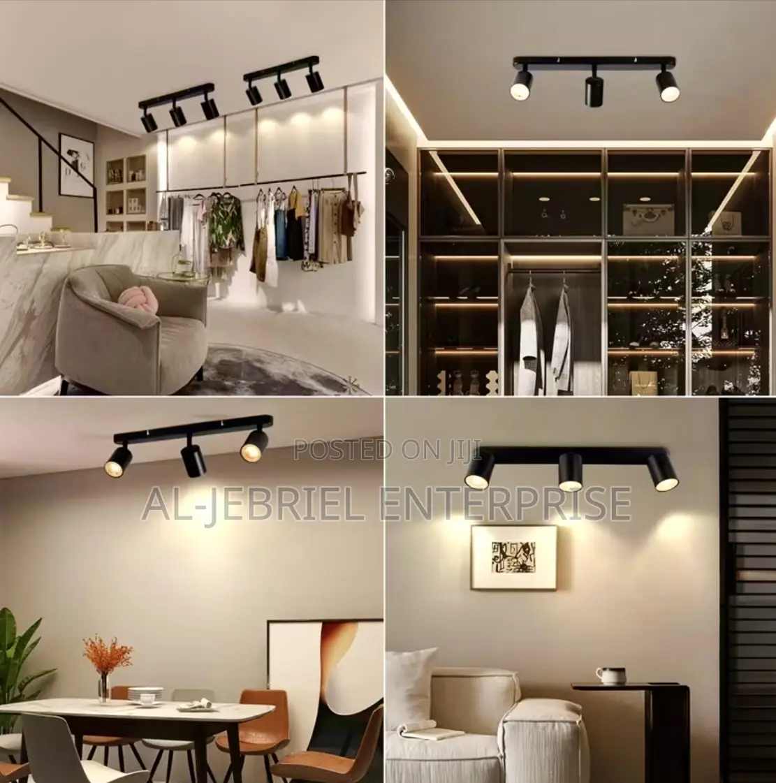 3 Bulbs Led Track-Light