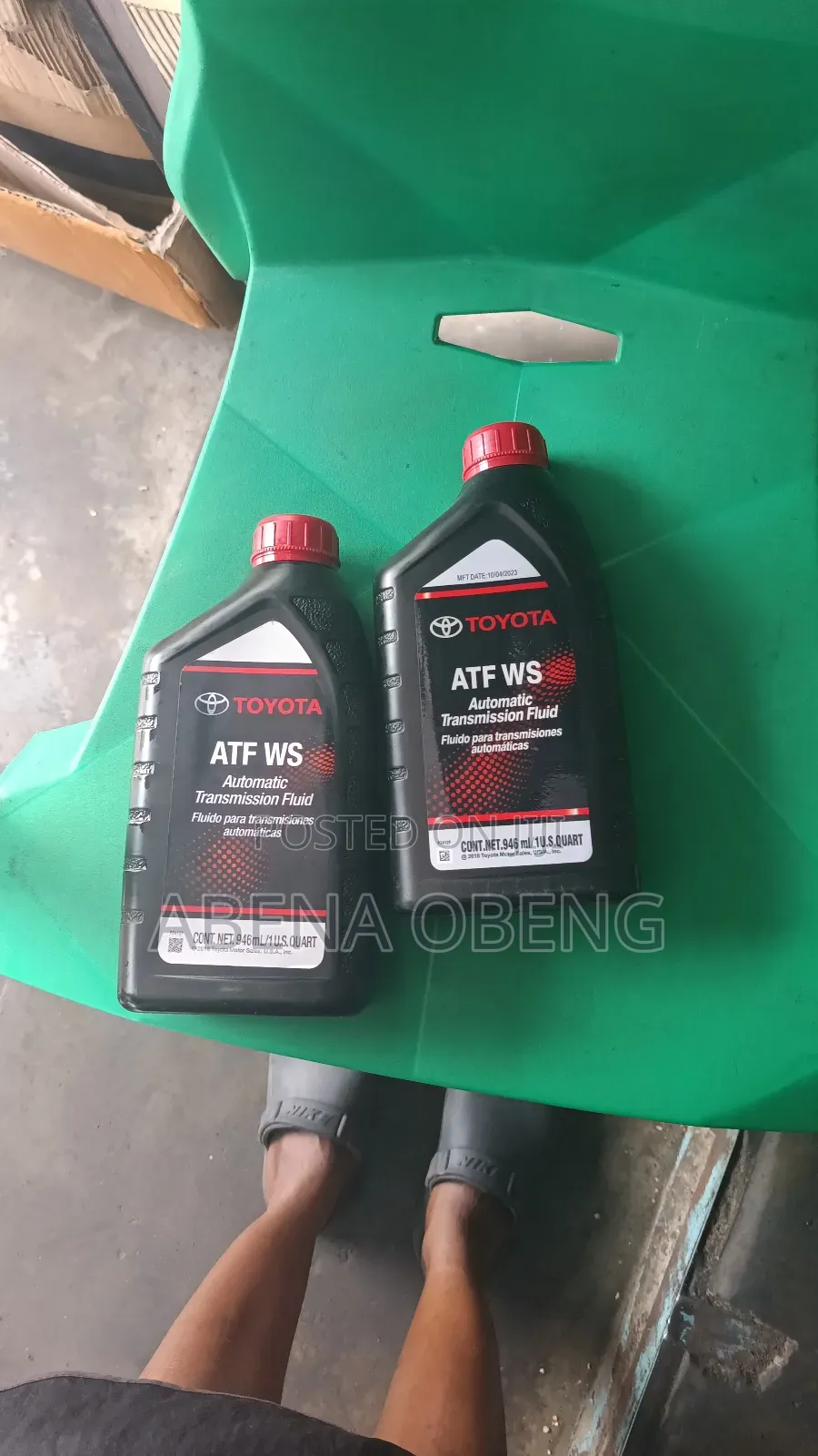 Toyota Atf Ws Automatic Transmission Fluid – 946ml