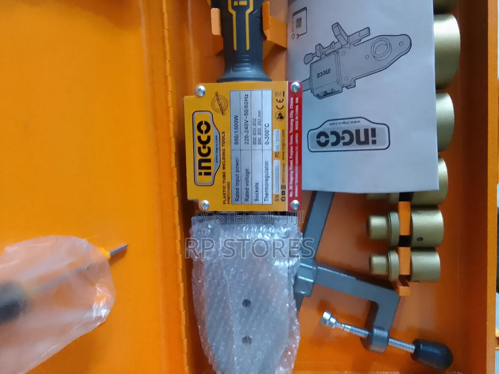Ingco Plastic Tube Welding Machine Tools