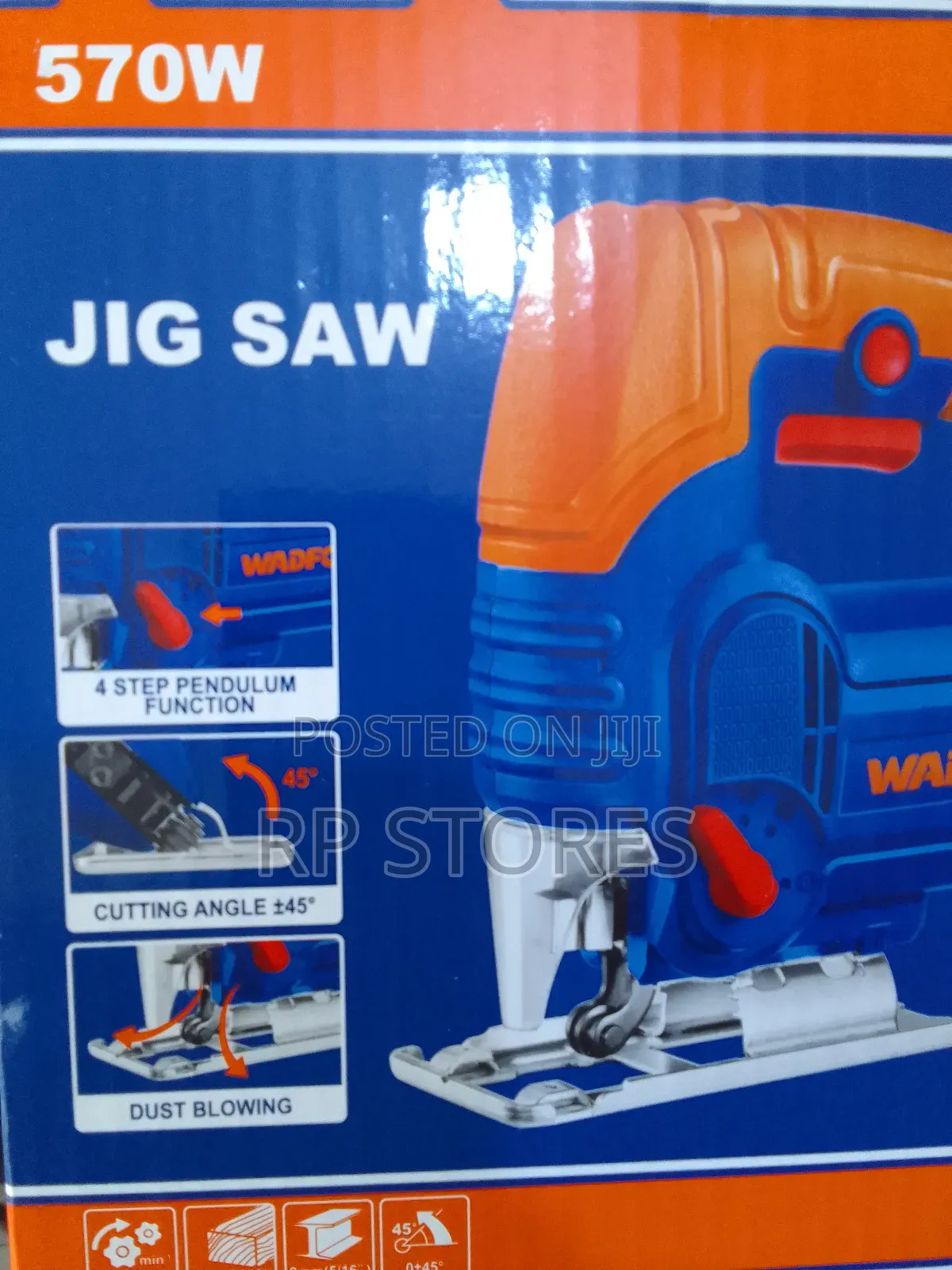 Wadfow Jigsaw 570w With Blade