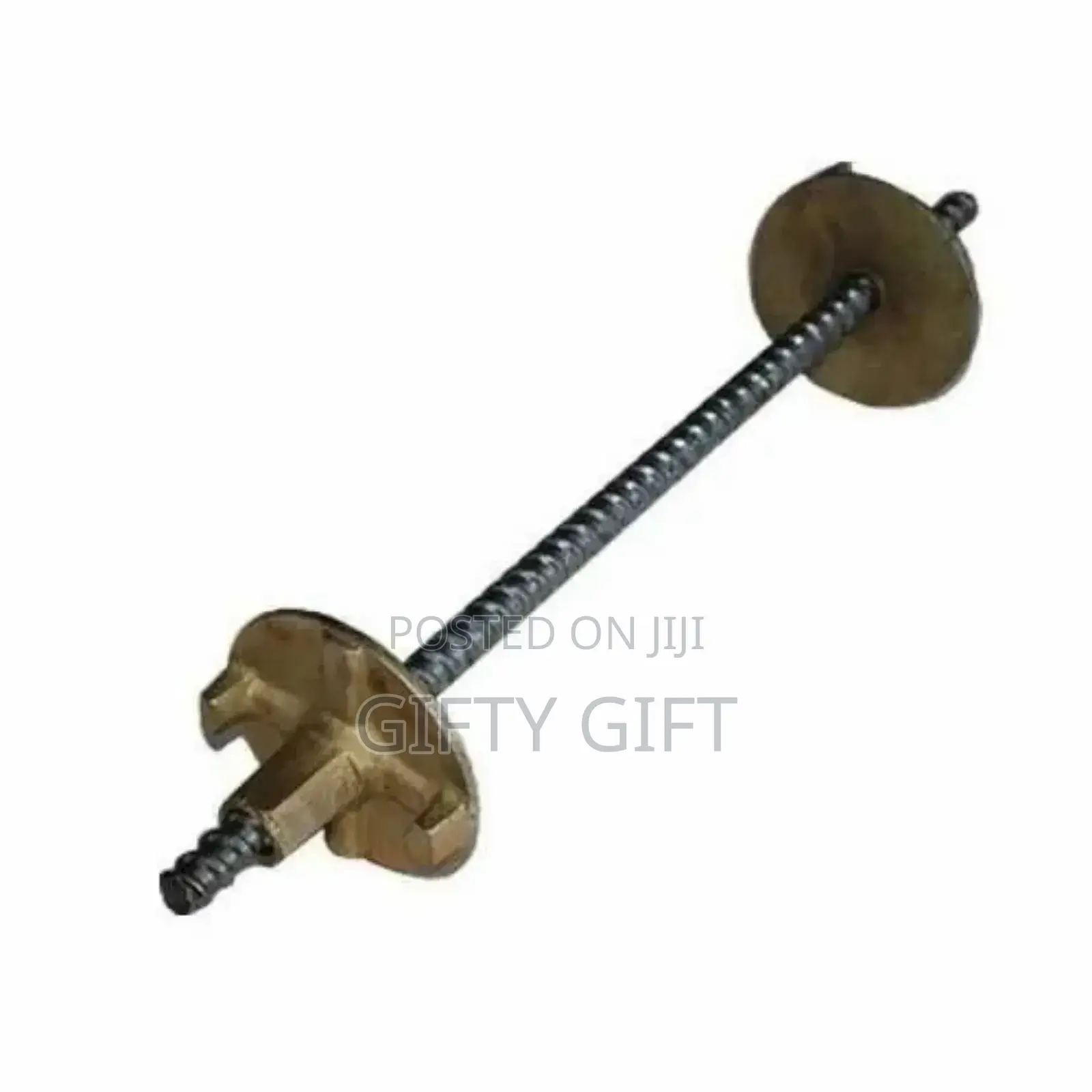Tied Rod With Waler Plate and Wing Nut