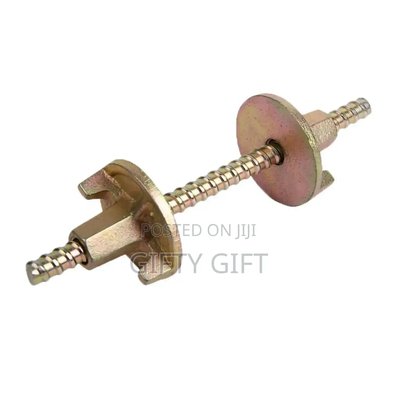Tied Rod With Waler Plate and Wing Nut
