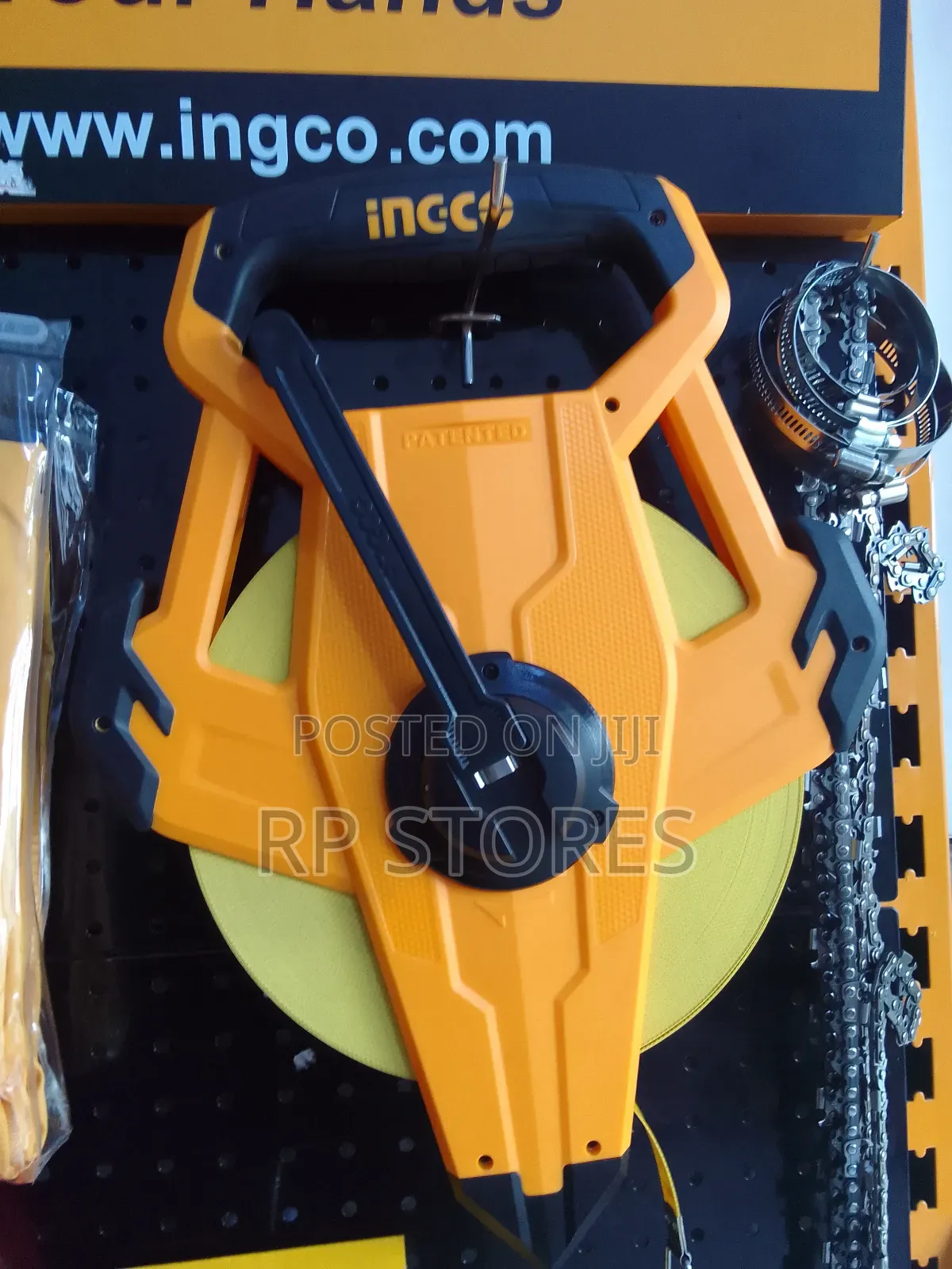 Ingco 100mm Fibreglass Measuring Tape