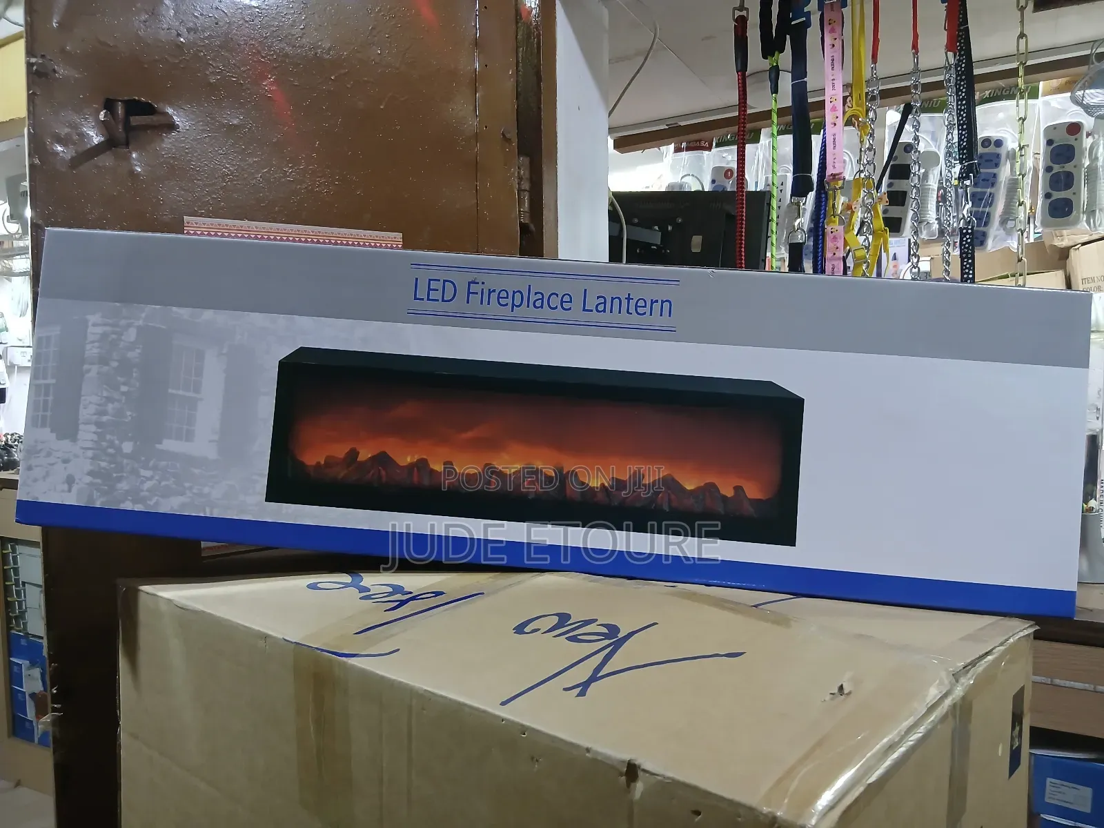 Led Fireplace Lantern