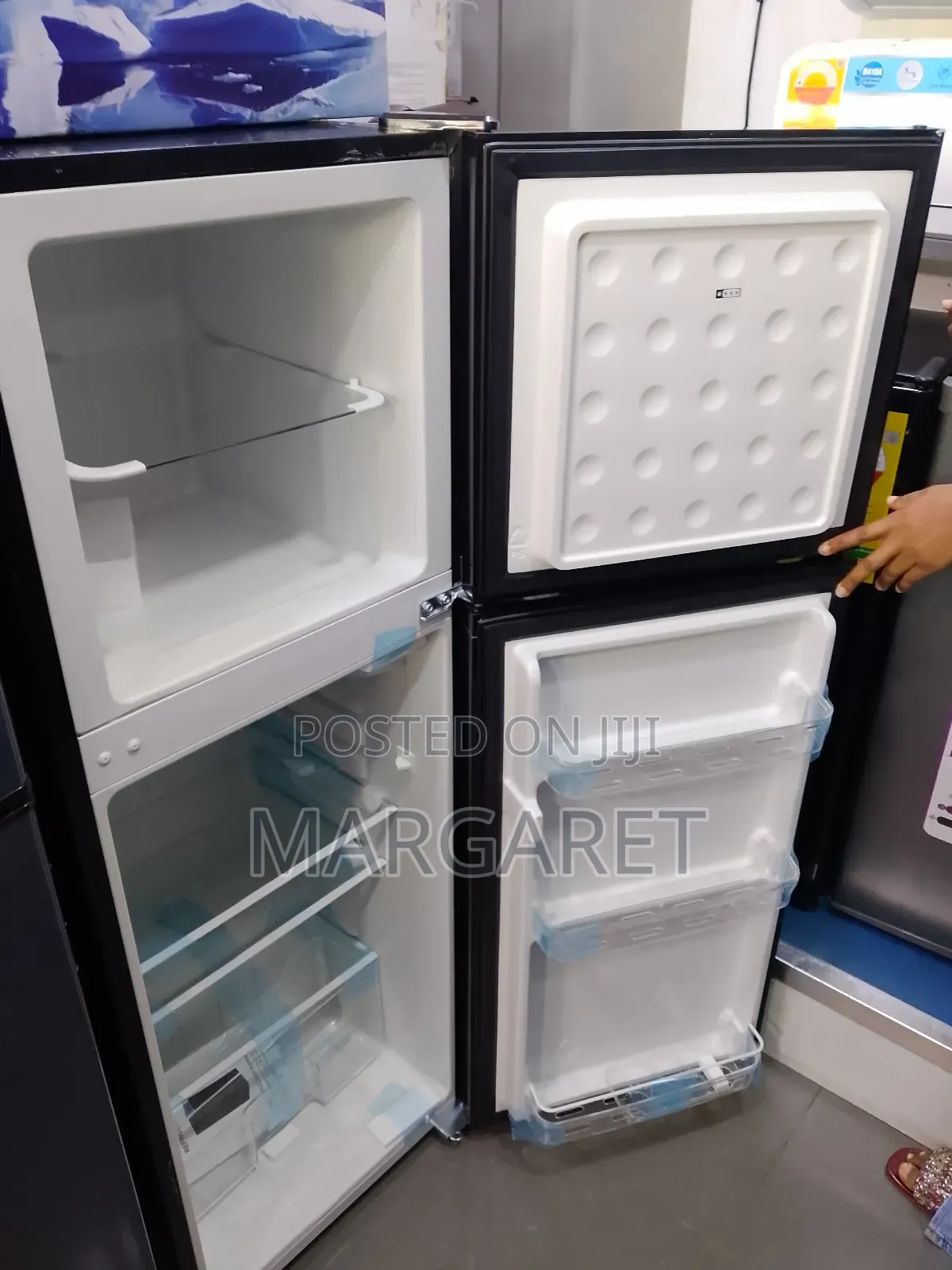 Powerful Compressor Pearl Double Door Fridge