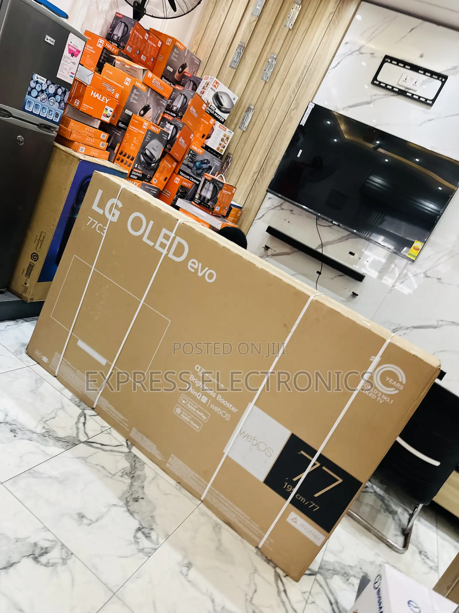 Spectacular Performance Oled Smart Glossy 77”C3