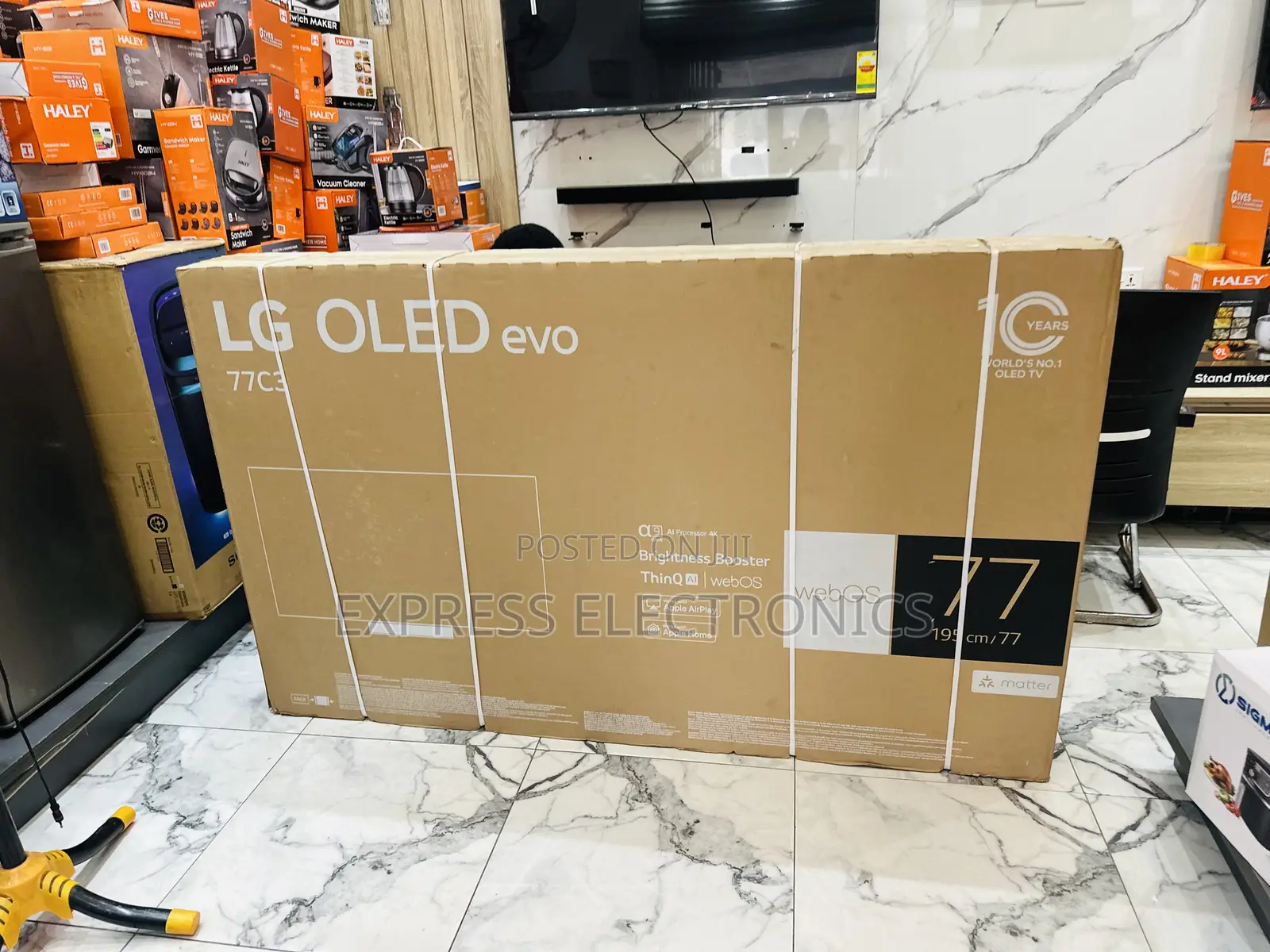 Best Buy for Less Lg 77”C3 Oled Television