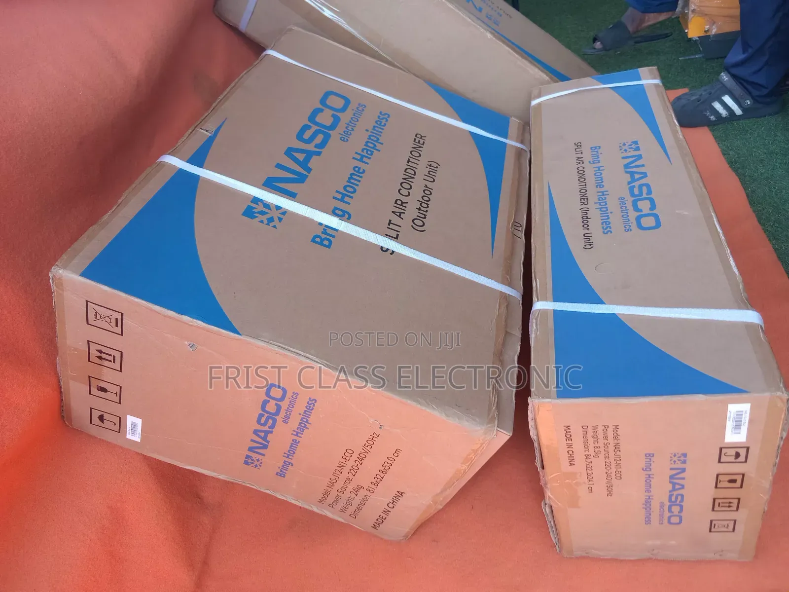 Summer Essential: Nasco 1.5hp Split Ac (Stock Limited)