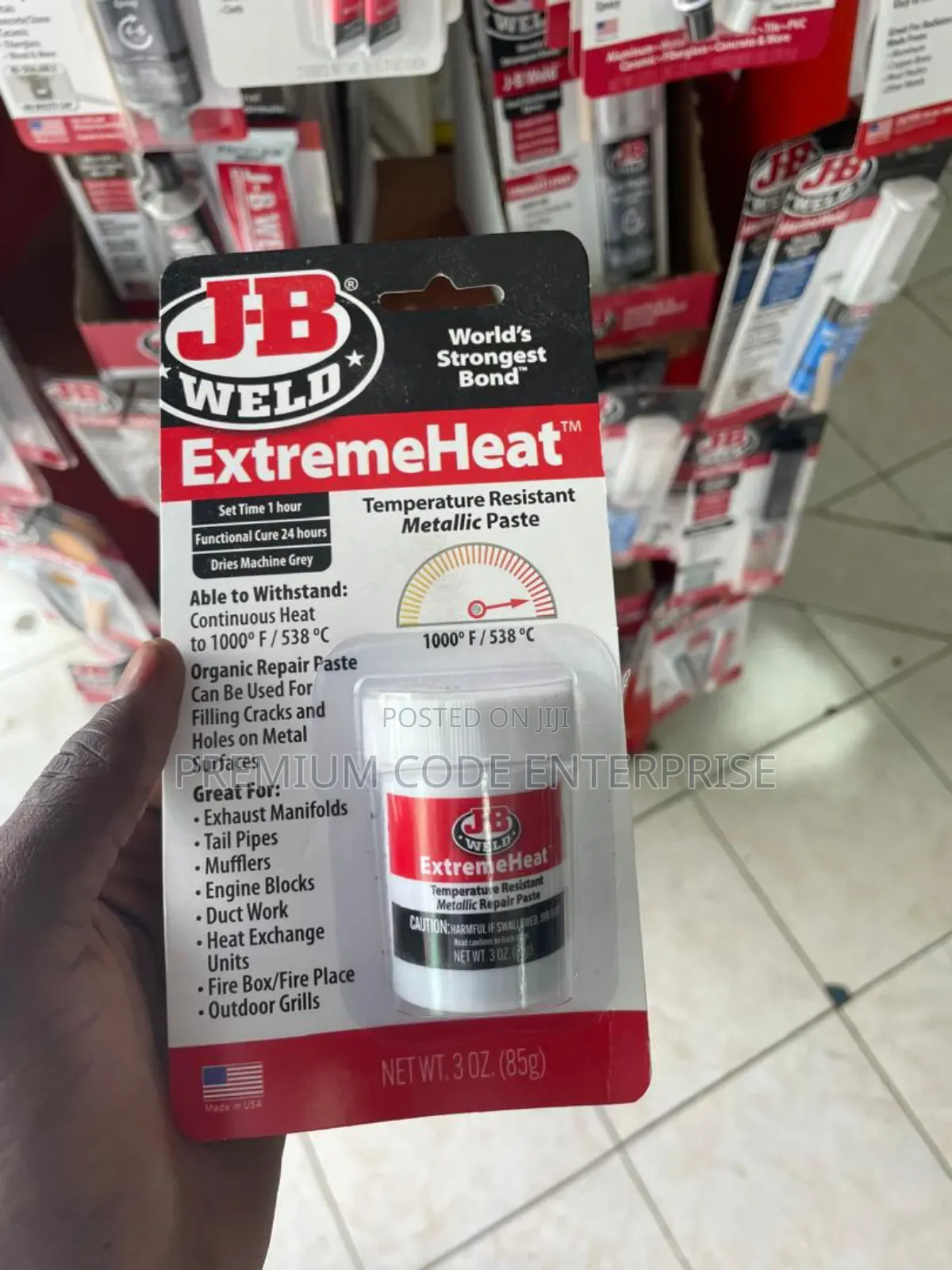 J-b Weld Extremeheat – High Temperature Exhaust Metal Repair