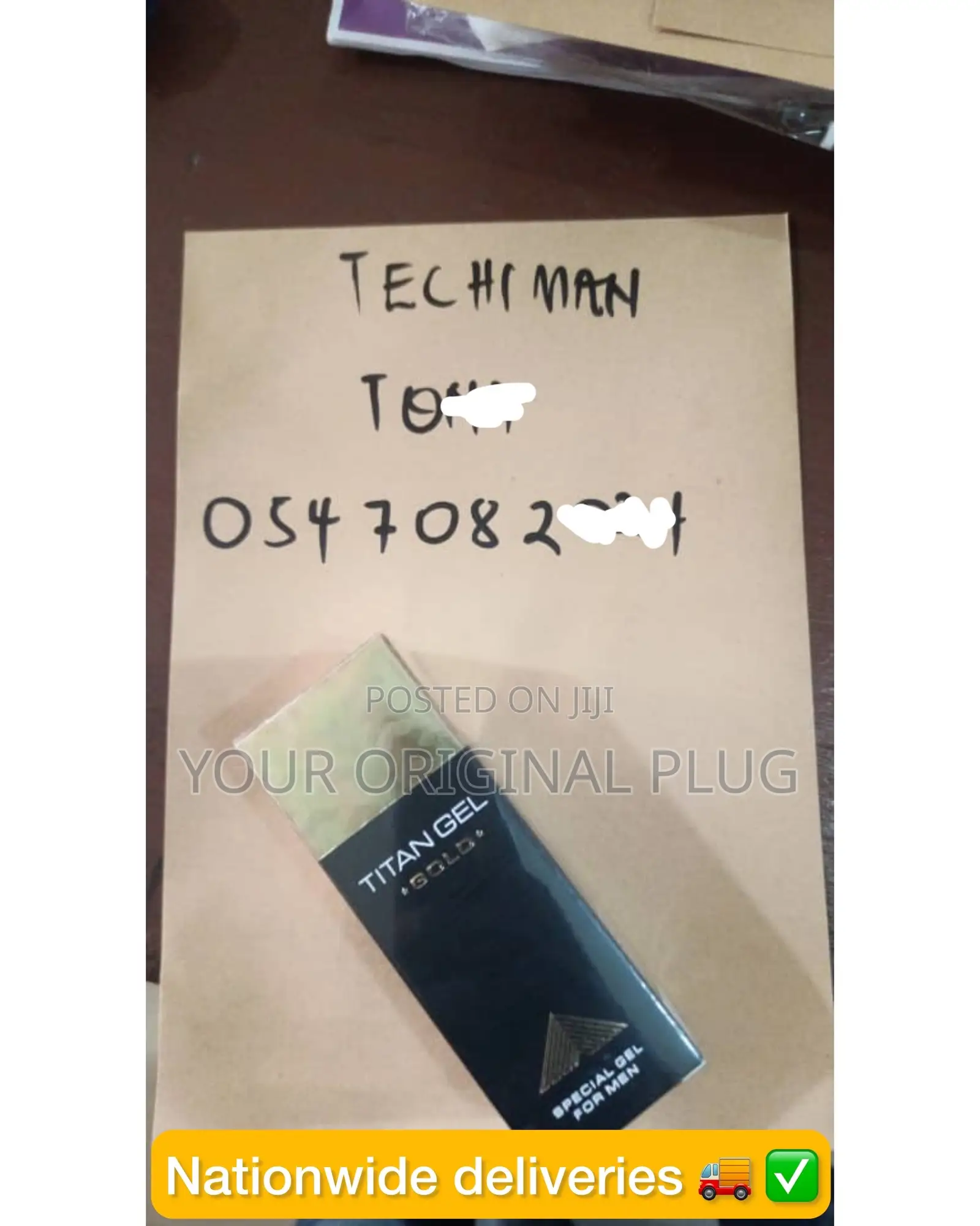 Titan Gel Gold - Powerful Penis Enlargement Cream for Men