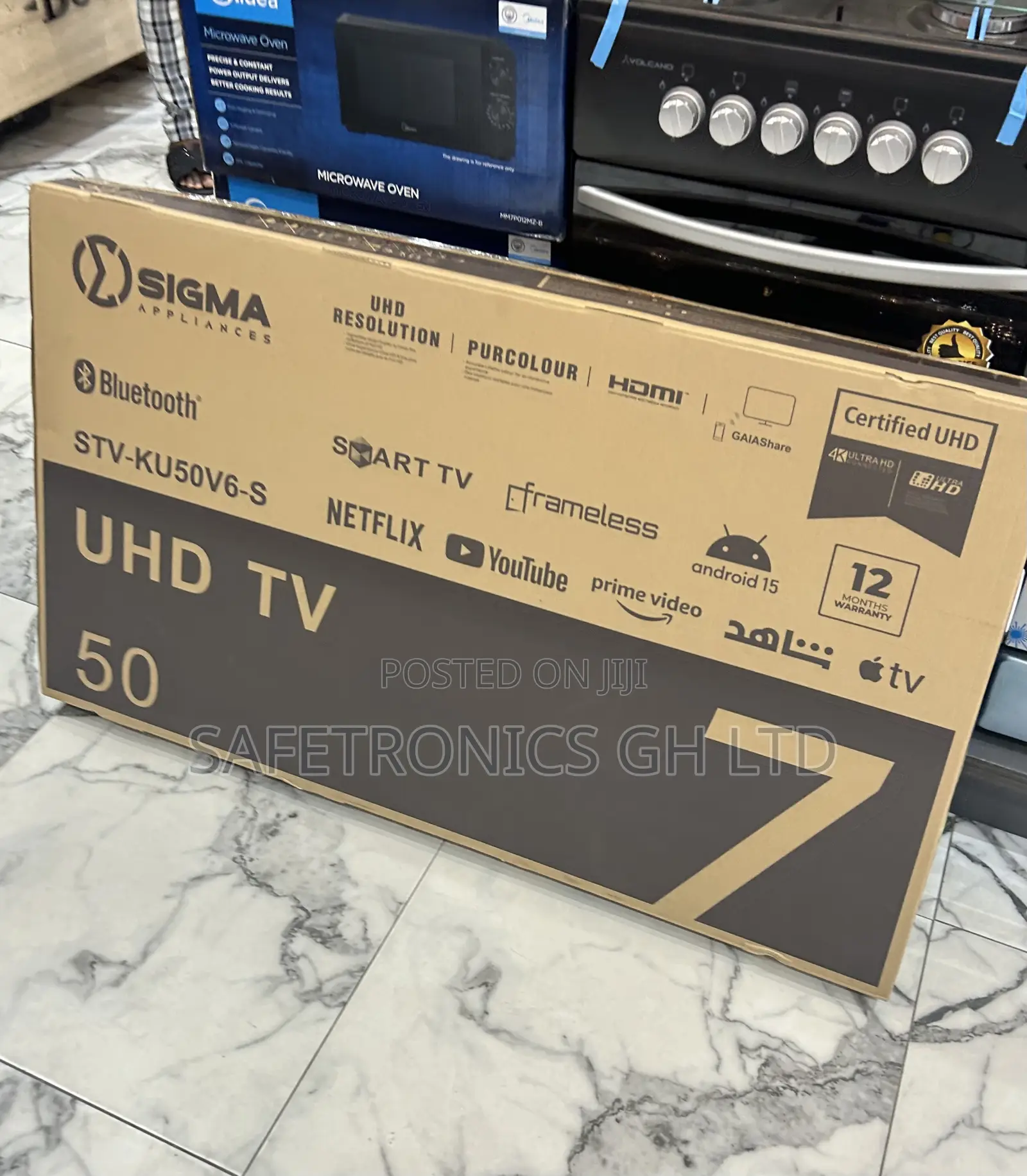 Get Affordable Sigma 50 Inch Uhd Android Led Tv