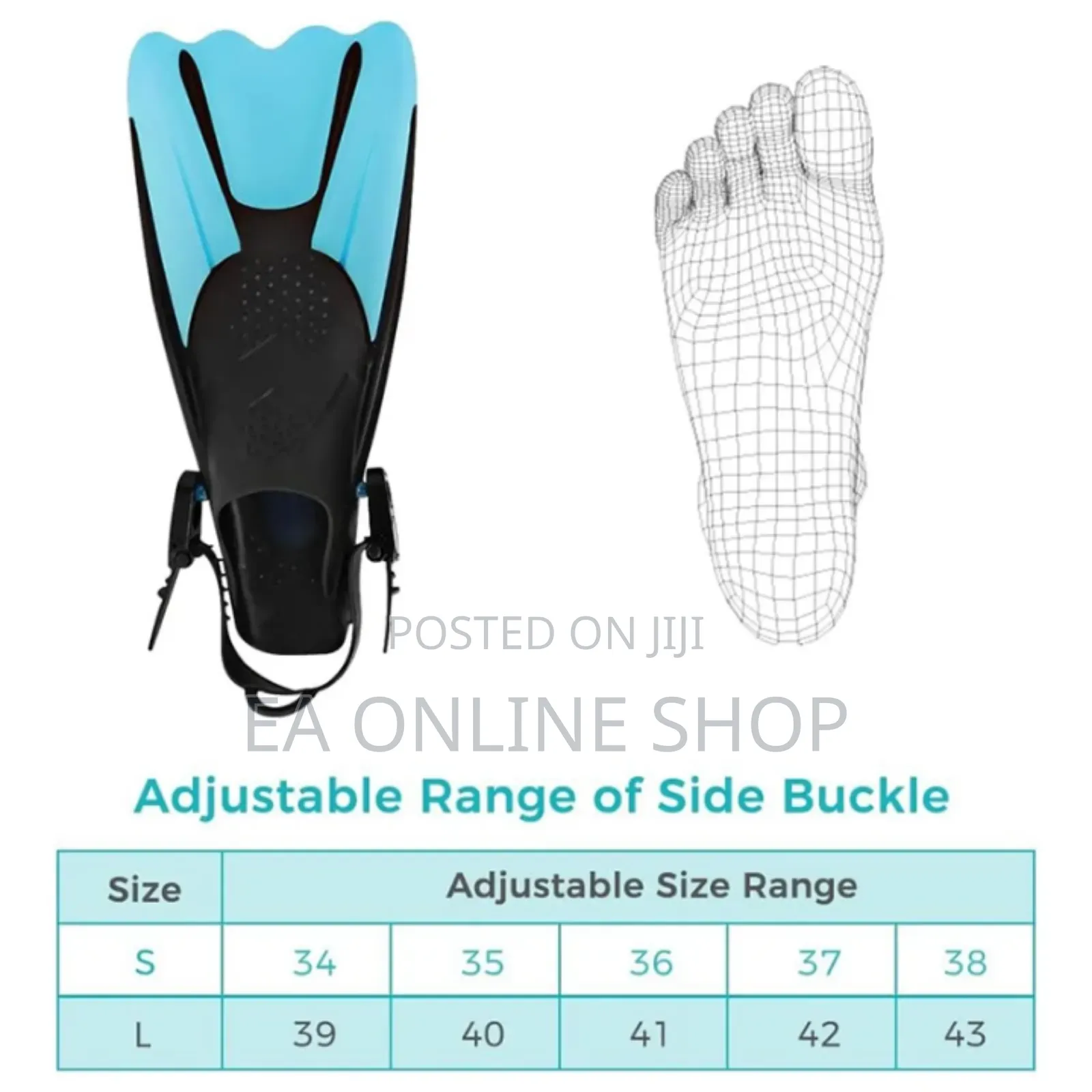 Short Fins Silicone Swimming Diving Flippers