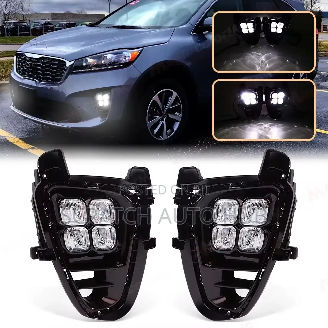 Kia Sorento Led Fog Light 2019/ 2020/ Available