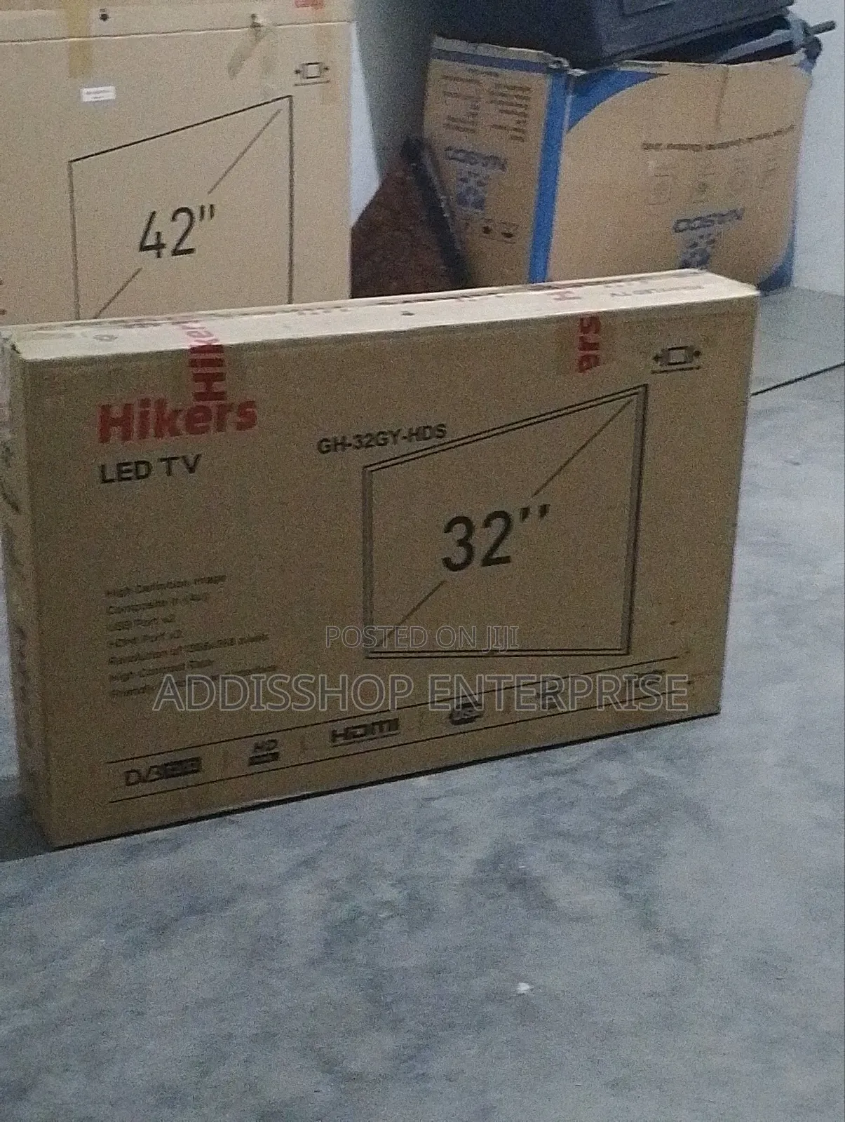 Hikers 32inches Smart Android TV Frameless New