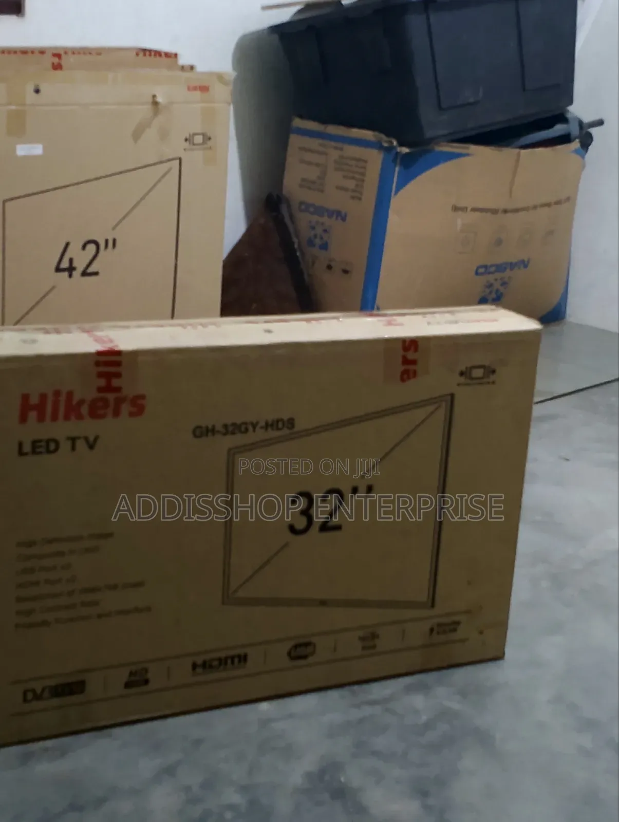 Hikers 32inches Smart Android TV Frameless New