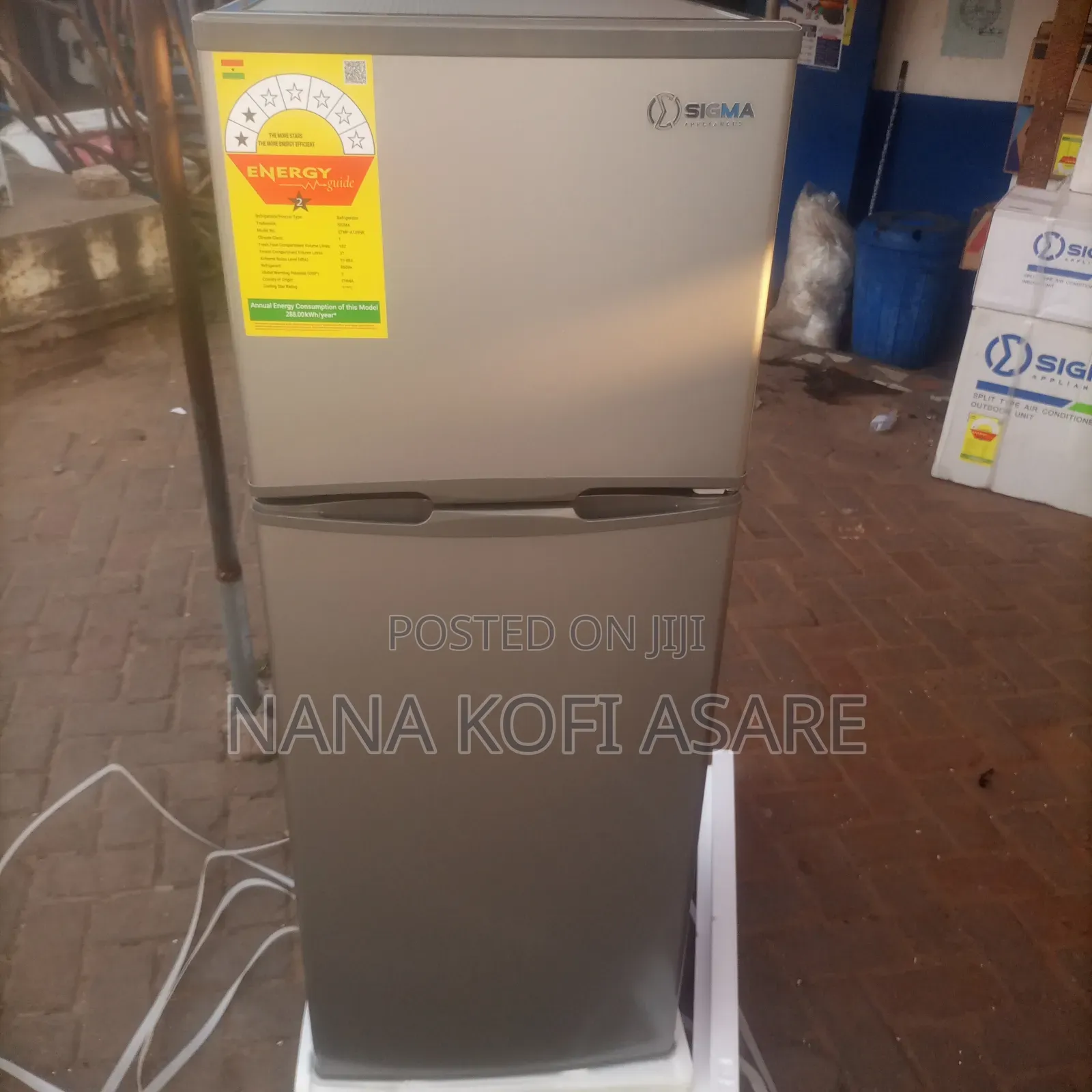 Sigma 140litres Top Mount Freezer Refrigerator