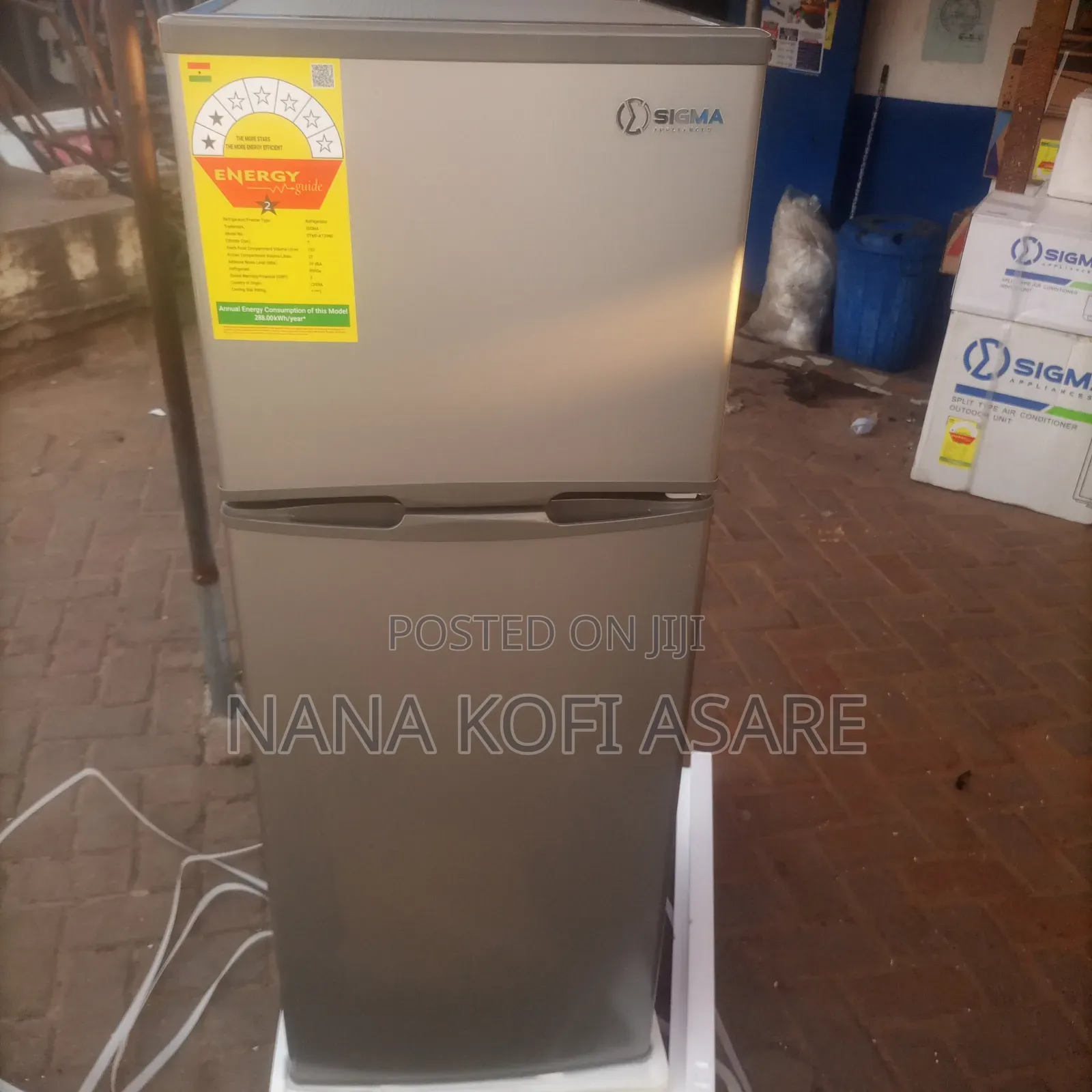 Sigma 140litres Top Mount Freezer Refrigerator