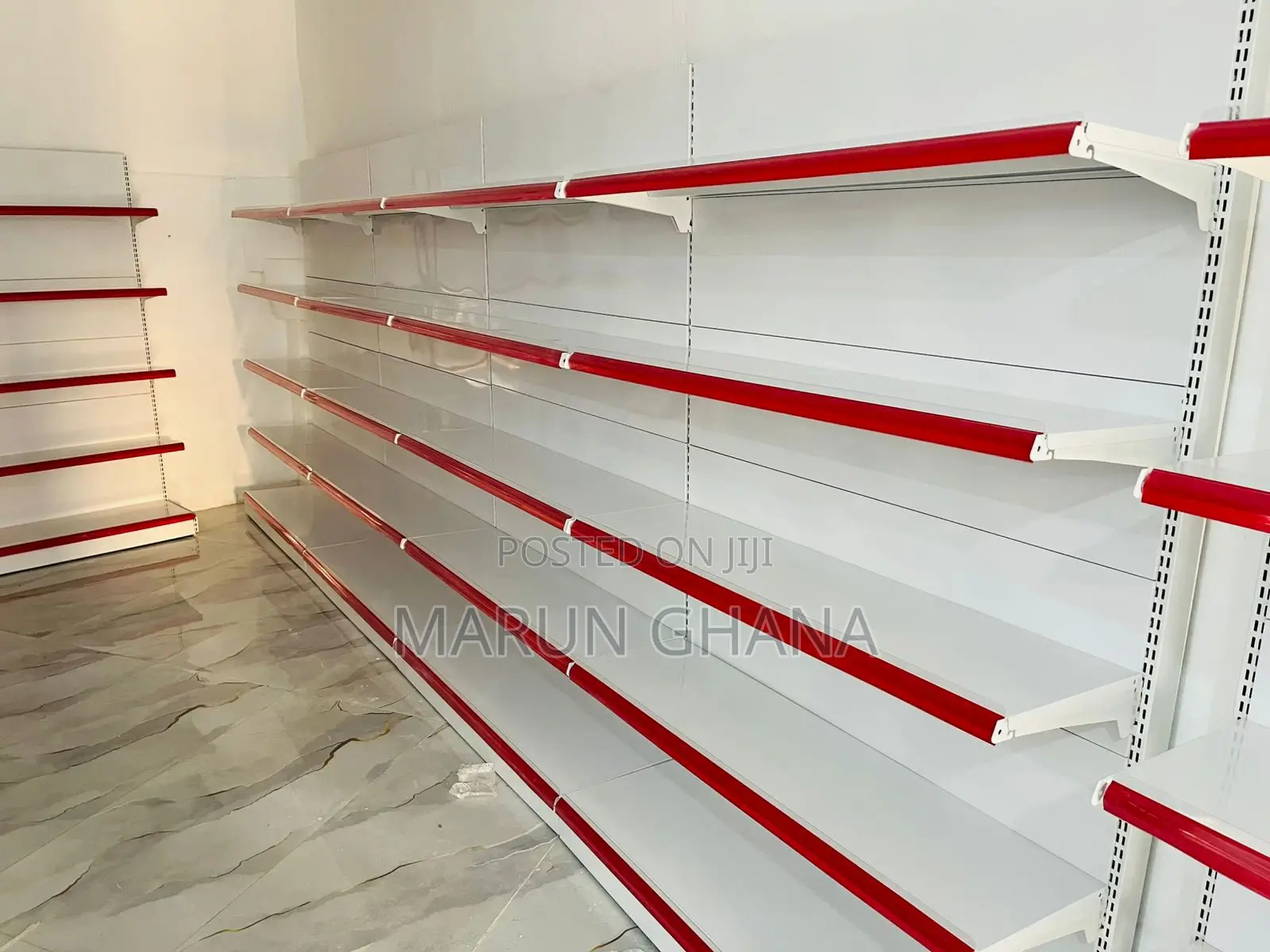 Supermarket Shelves Wall Side Single 1.9mtr