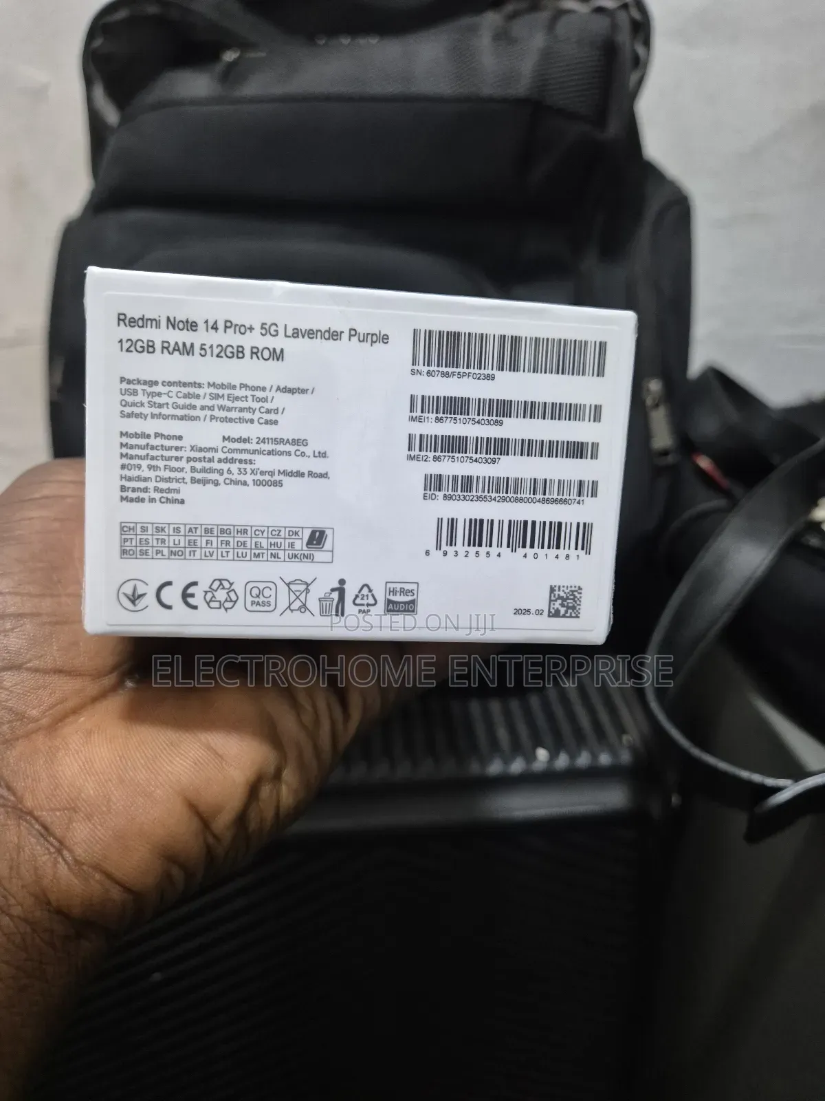 New Xiaomi Redmi Note 14 Pro+ 5G 512 GB