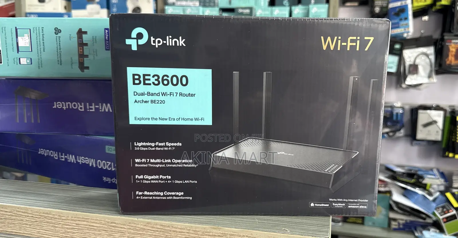 Tp Link Archer Be230 Be3600 Dual Band Wi-Fi Router