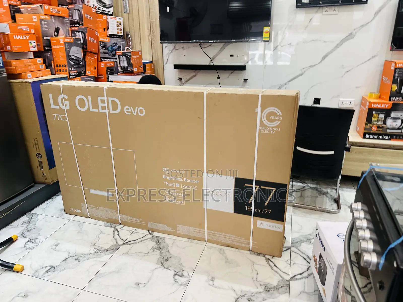 The Current New 77”C3 Oled Smart Television Lg Slim Sleek