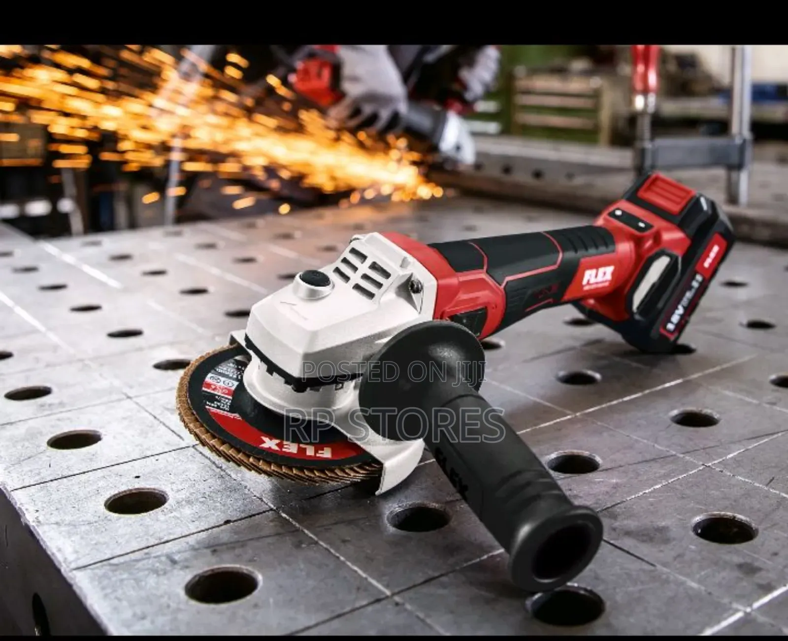 Ny O Cordless Angle Grinder 21v