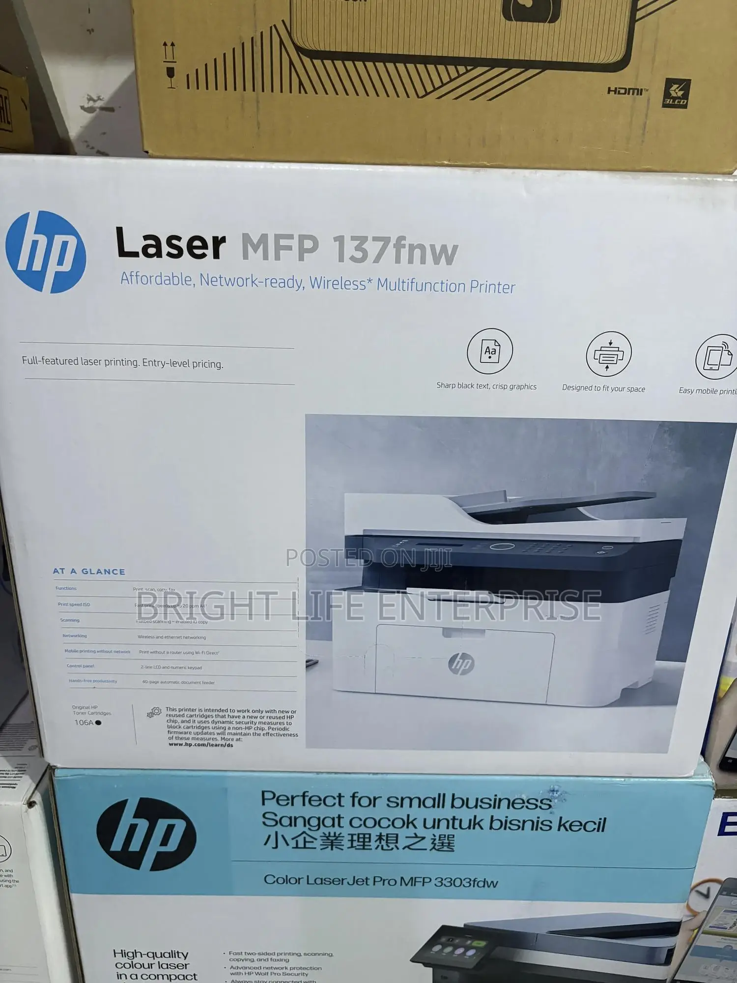 Hp Laserjet Pro Mfp M137fnw Printer