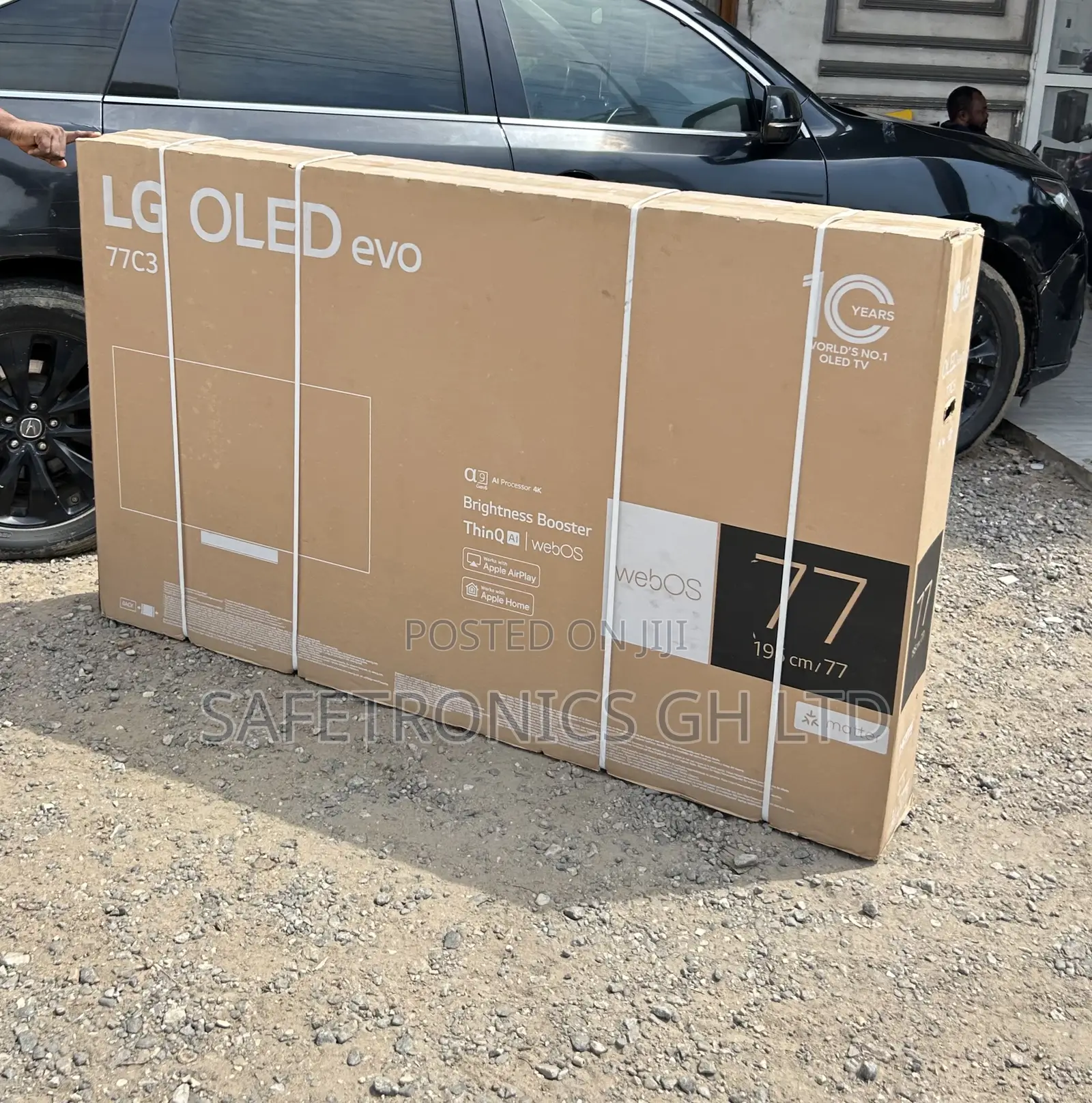 Elegant Lg 73 Inch Oled Android Frameless Uhd 77c3 Tv