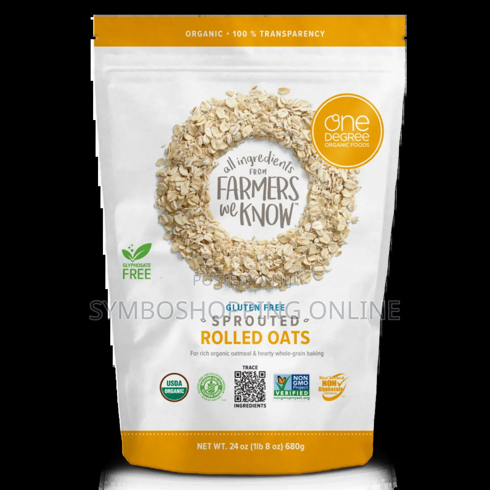 Sprouted Rolled Oats 2.27kg