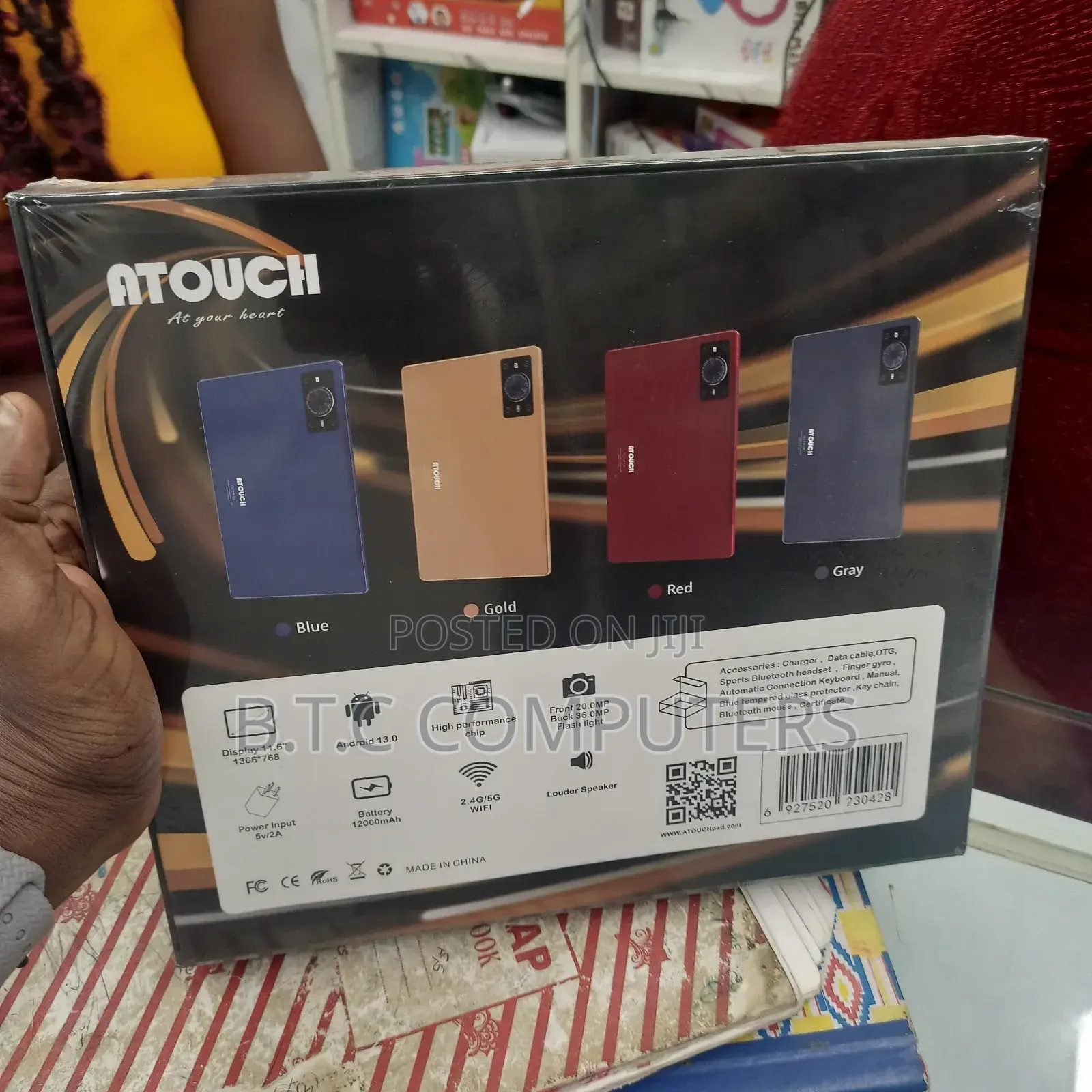 New Atouch A10 512 GB Black