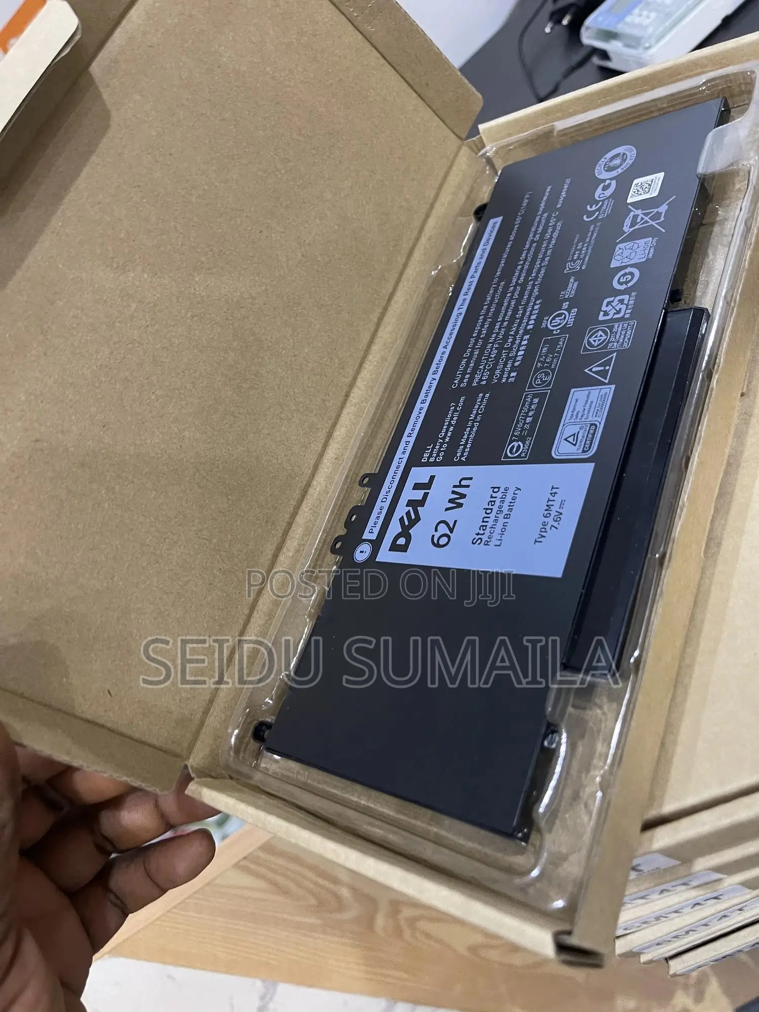 6mt4t Dell Battery ( 5470, 5570)