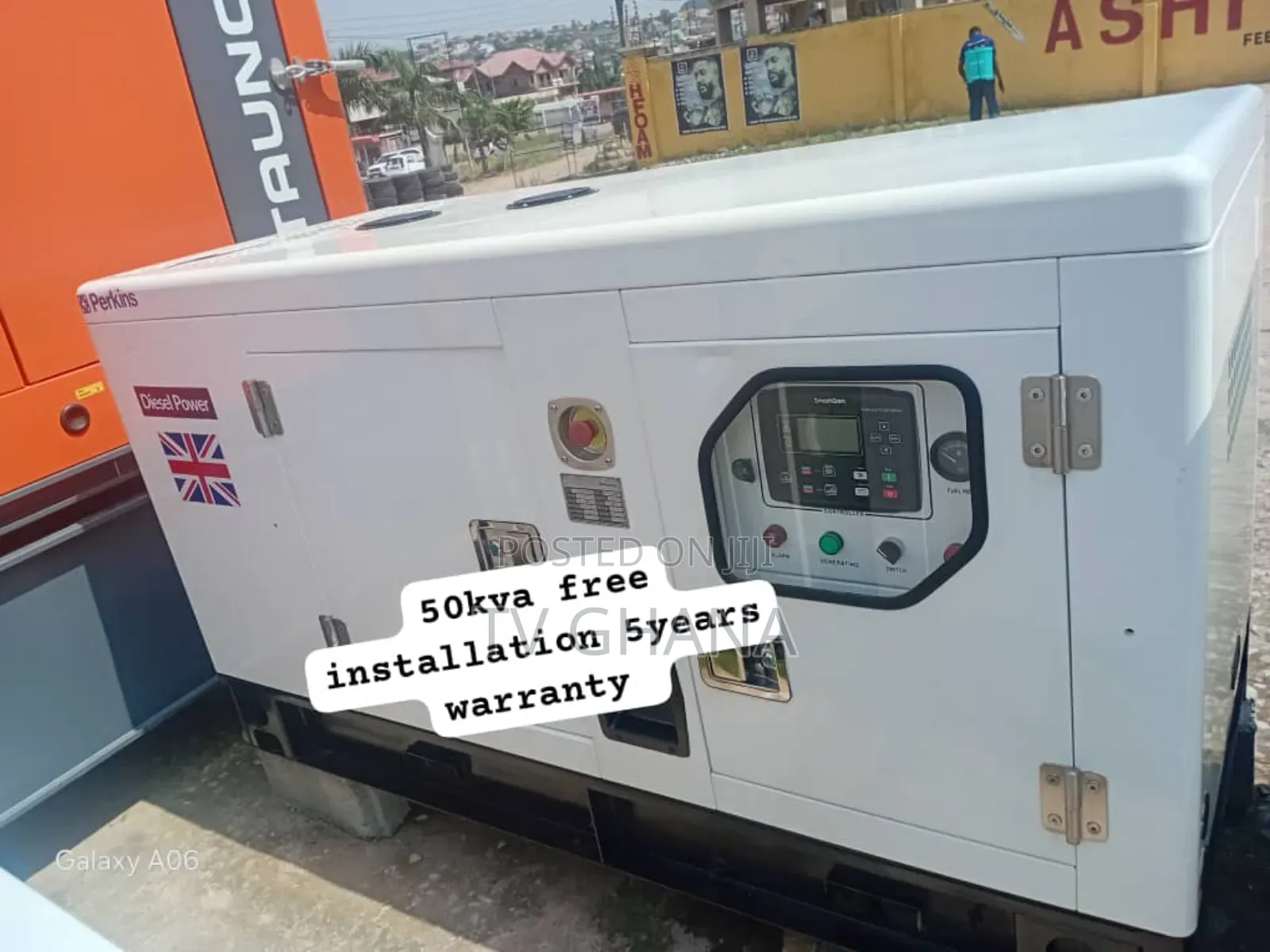 Heavy-Duty Perkins 50kva Diesel Generator – Durable Engine